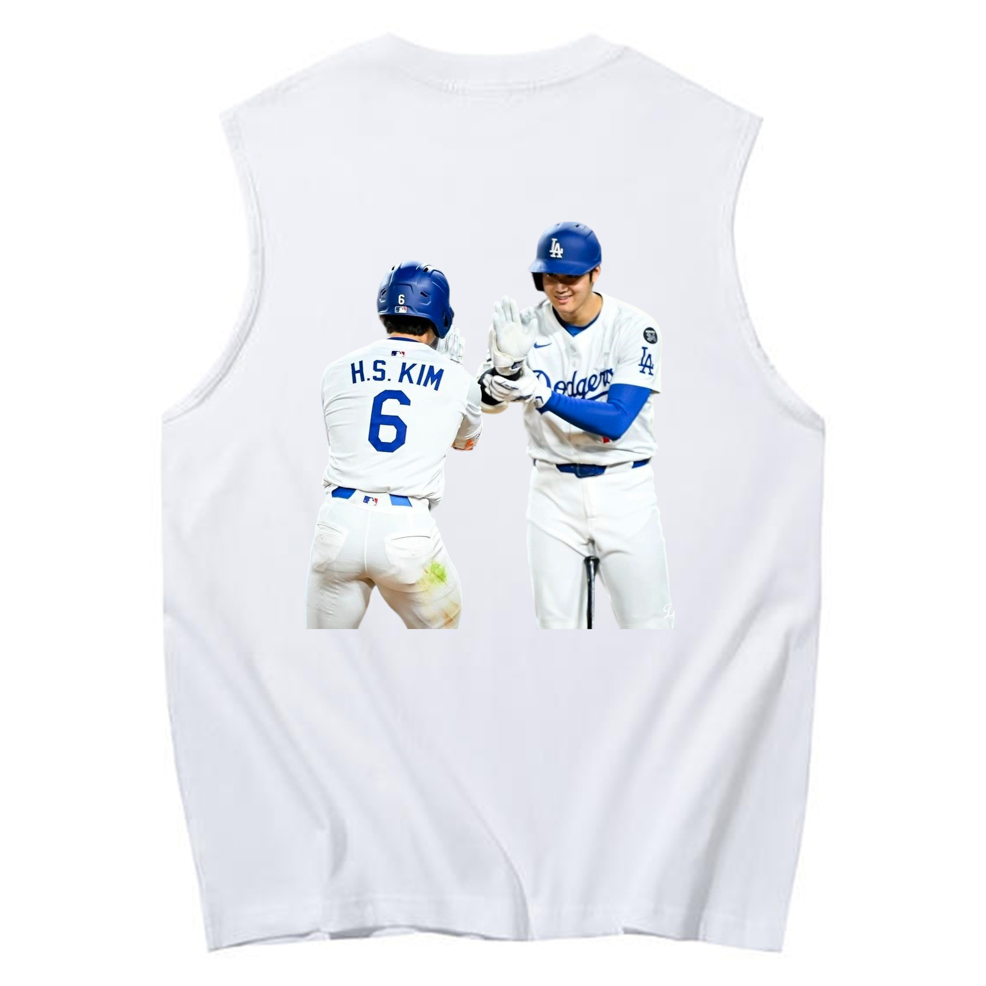  230g Pure Cotton Tank Top With Back Heat Transfer Print – Soft, Lightweight, Fitted Design – Stylish & Comfortable Casual Wear For Sports & Everyday Use