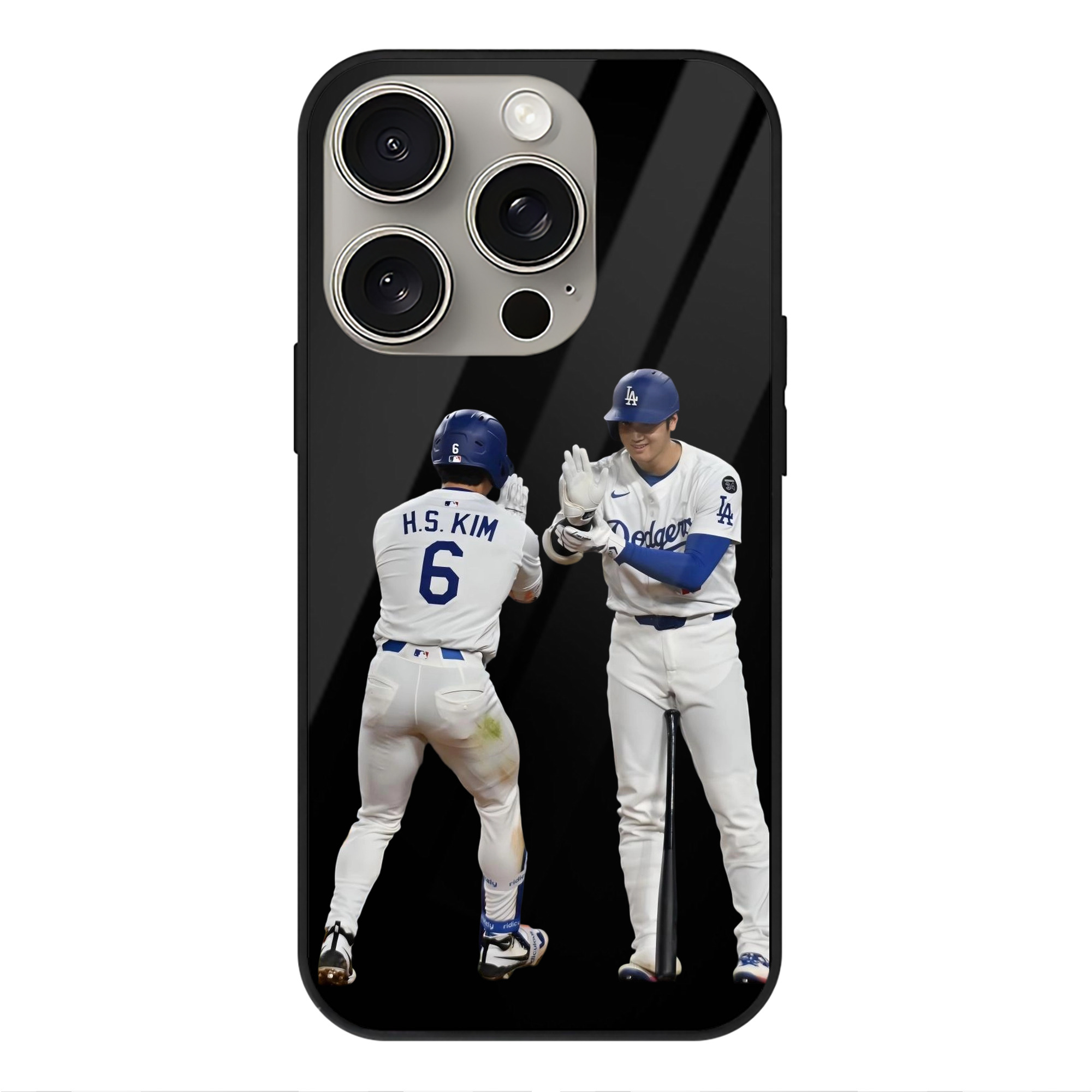  IPhone 15 Pro Mirror Phone Case – UV Printed Glass + TPU – Scratch-Resistant, Wireless Charging Compatible, Precise Fit & Stylish Design