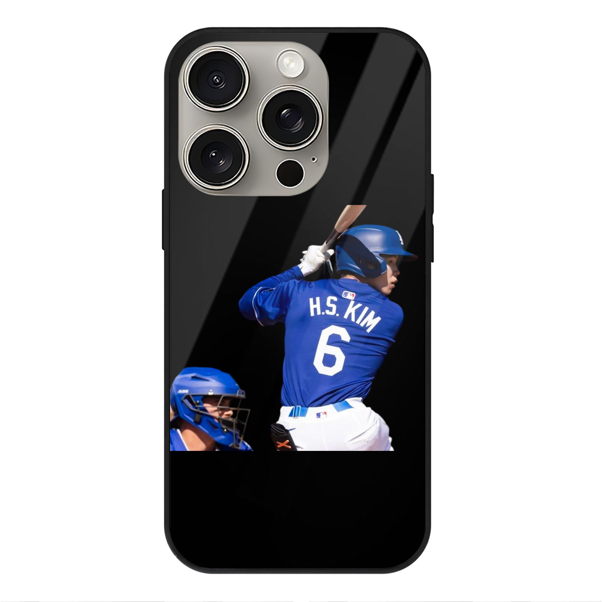  IPhone 15 Pro Mirror Phone Case – UV Printed Glass + TPU – Scratch-Resistant, Wireless Charging Compatible, Precise Fit & Stylish Design