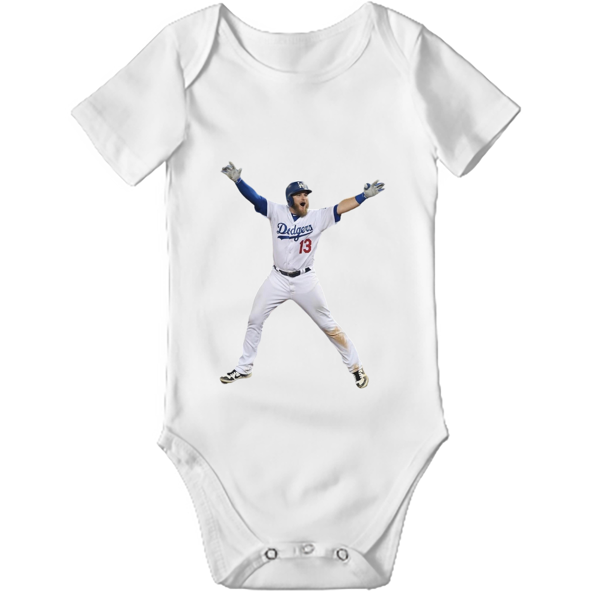  Baby Short Sleeve Romper – 100% Cotton Soft & Breathable Digital Print Onesie With Easy Snap Closure And Envelope Shoulder – Comfortable For Daily Wear & Travel