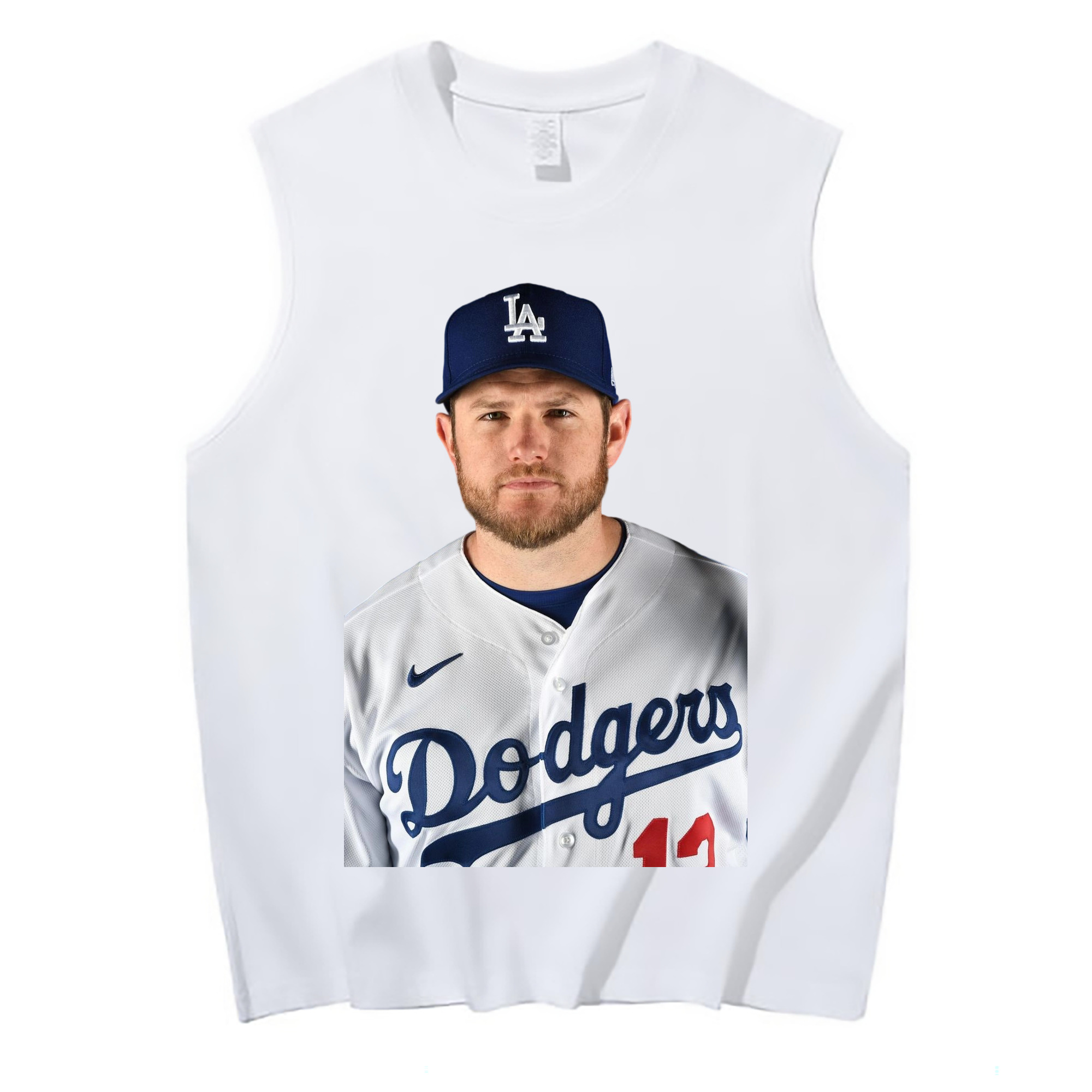  210g Combed Cotton Tank Top With Front Heat Transfer Print – Soft, Lightweight, Fitted Design – Stylish & Comfortable Casual Wear For Sports & Everyday Use