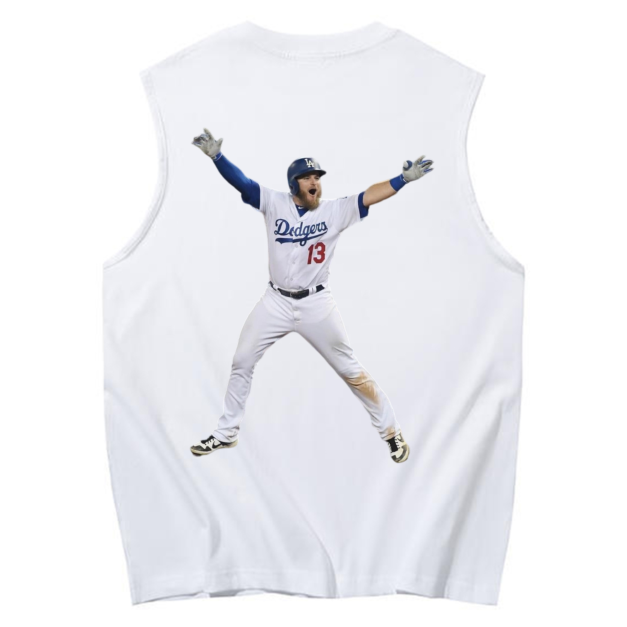  230g Pure Cotton Tank Top With Back Heat Transfer Print – Soft, Lightweight, Fitted Design – Stylish & Comfortable Casual Wear For Sports & Everyday Use