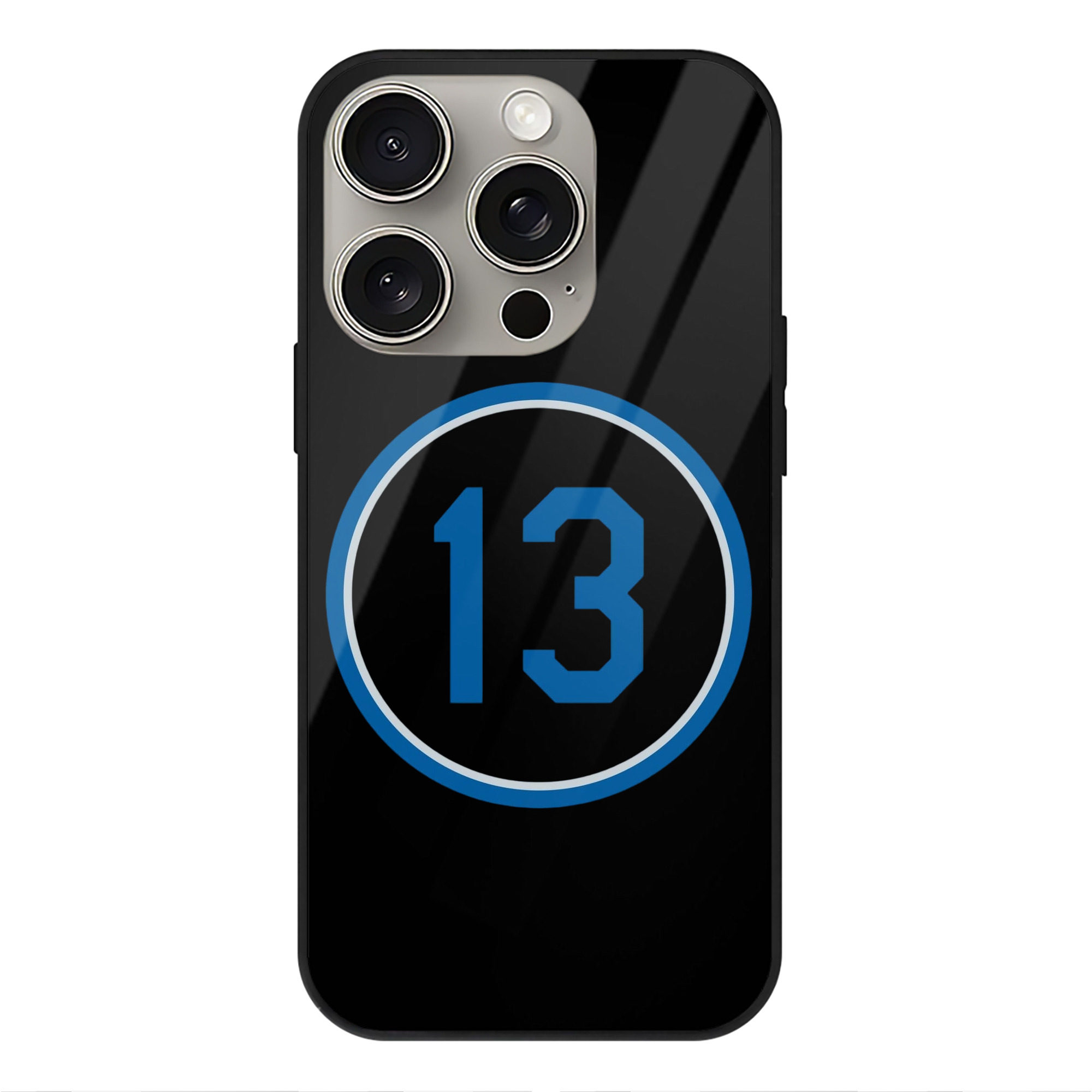  IPhone 15 Pro Mirror Phone Case – UV Printed Glass + TPU – Scratch-Resistant, Wireless Charging Compatible, Precise Fit & Stylish Design