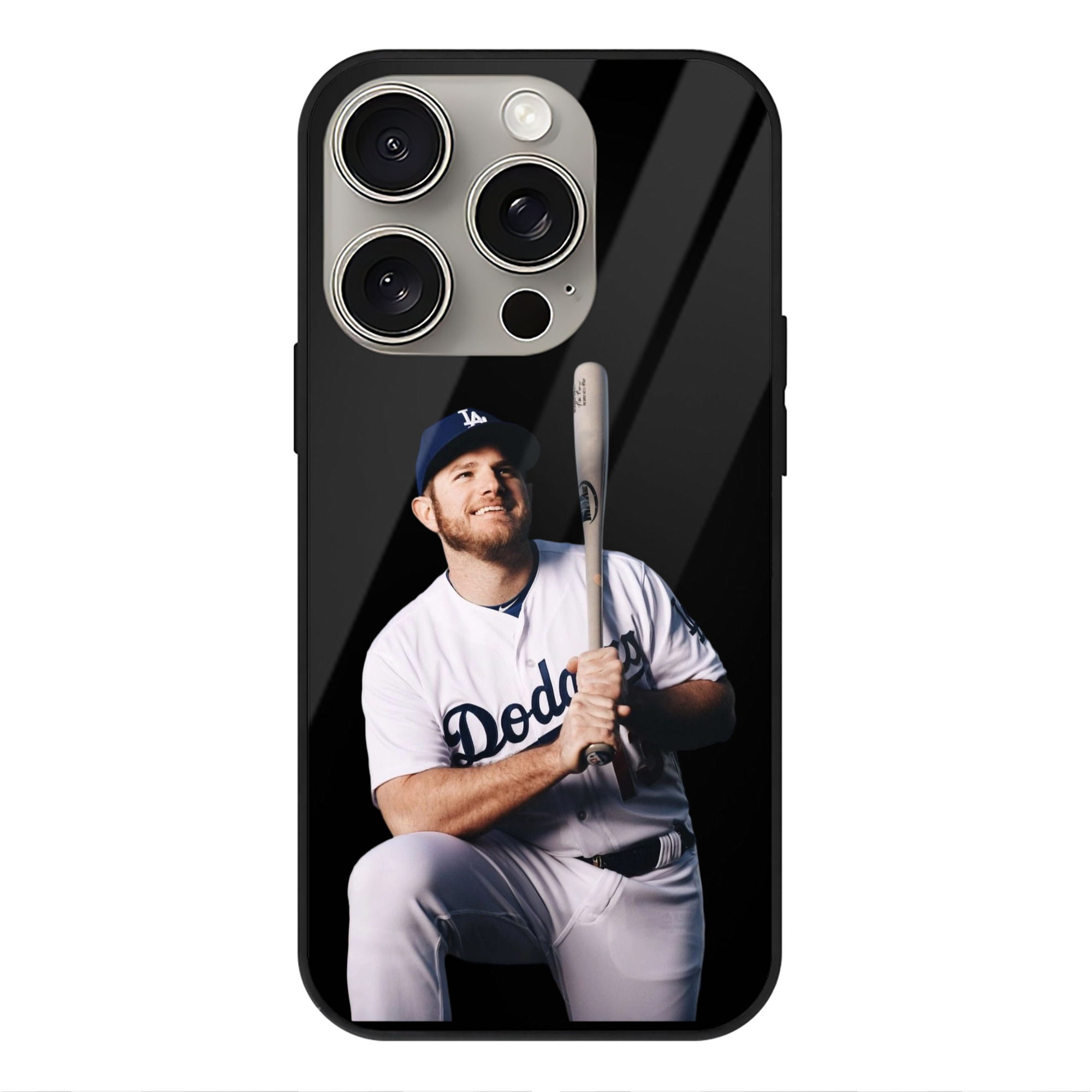  IPhone 15 Pro Mirror Phone Case – UV Printed Glass + TPU – Scratch-Resistant, Wireless Charging Compatible, Precise Fit & Stylish Design