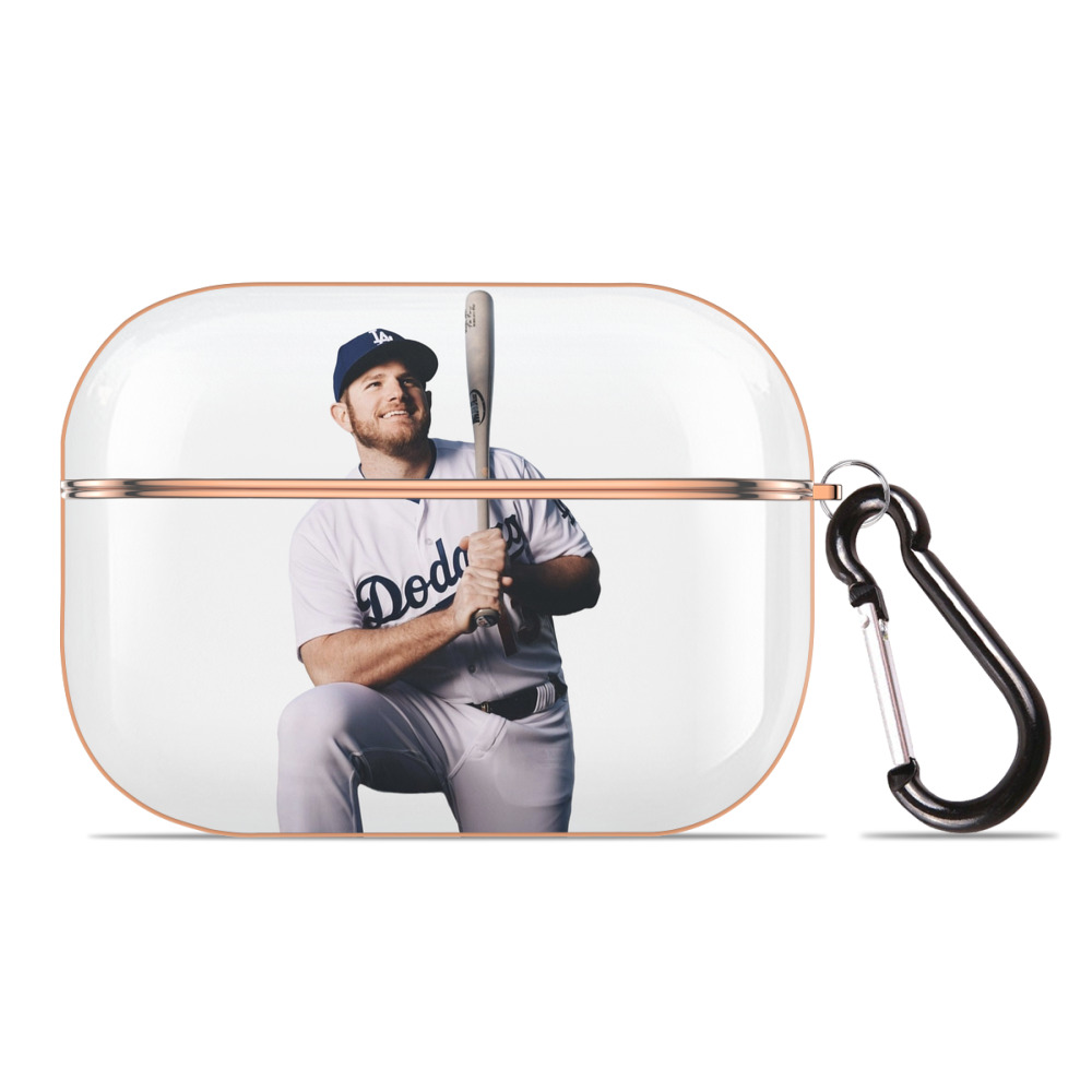  AirPods Pro Protective Case Rose Gold, Flexible PC Material, Precise Fit, Anti-Slip Cover, Full Protection, Fingerprint Resistant, Washable With Keychain