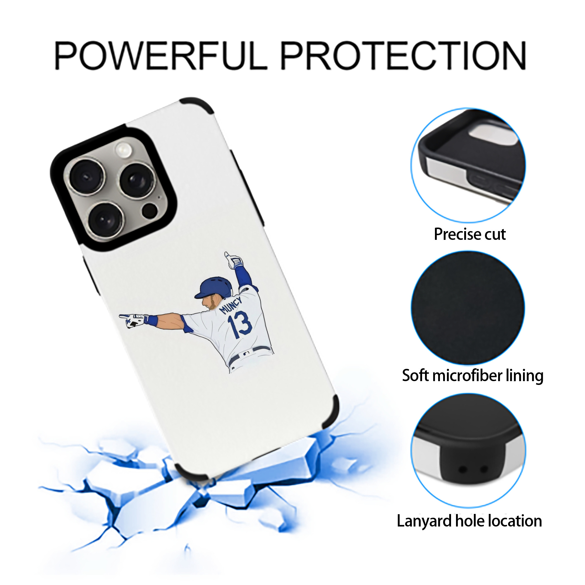  IPhone 15 Pro Max PU Leather Case – Soft Lining, 360° Protection – Precise Fit, 3D Buttons, Easy Charging – Anti-Yellowing, Easy To Clean