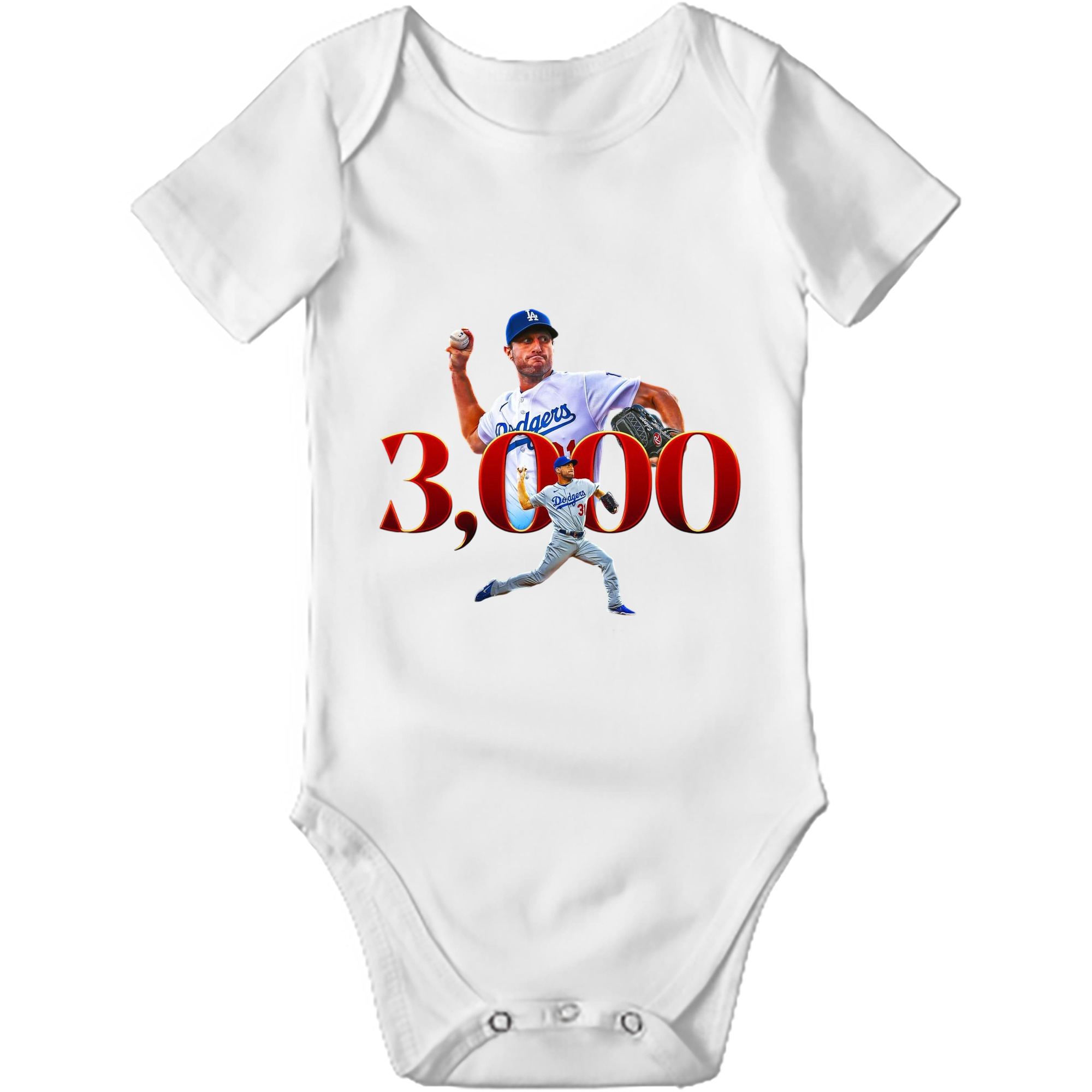  Baby Short Sleeve Romper – 100% Cotton Soft & Breathable Digital Print Onesie With Easy Snap Closure And Envelope Shoulder – Comfortable For Daily Wear & Travel