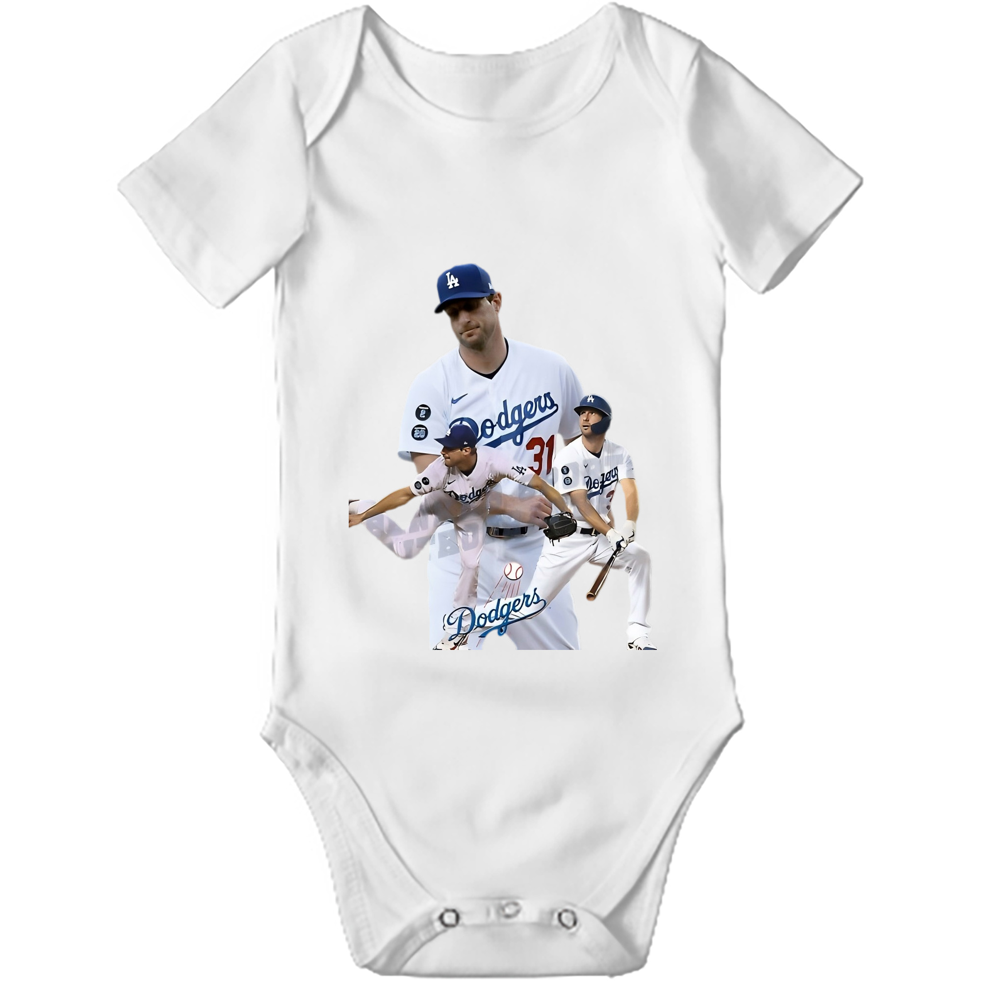  Baby Short Sleeve Romper – 100% Cotton Soft & Breathable Digital Print Onesie With Easy Snap Closure And Envelope Shoulder – Comfortable For Daily Wear & Travel