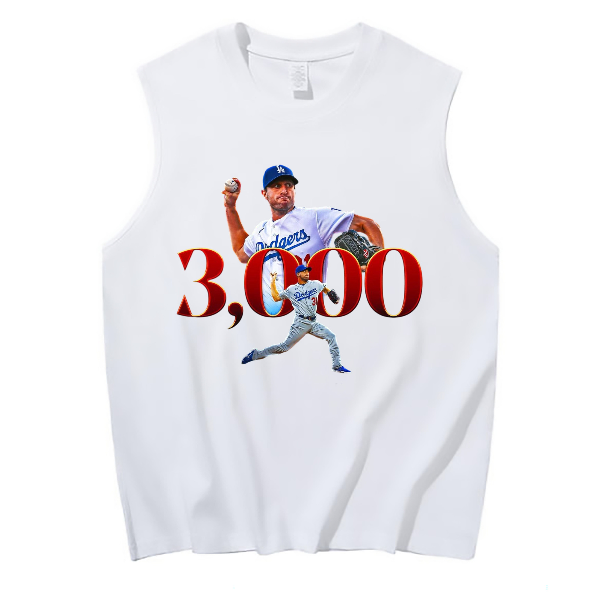  210g Combed Cotton Tank Top With Front Heat Transfer Print – Soft, Lightweight, Fitted Design – Stylish & Comfortable Casual Wear For Sports & Everyday Use