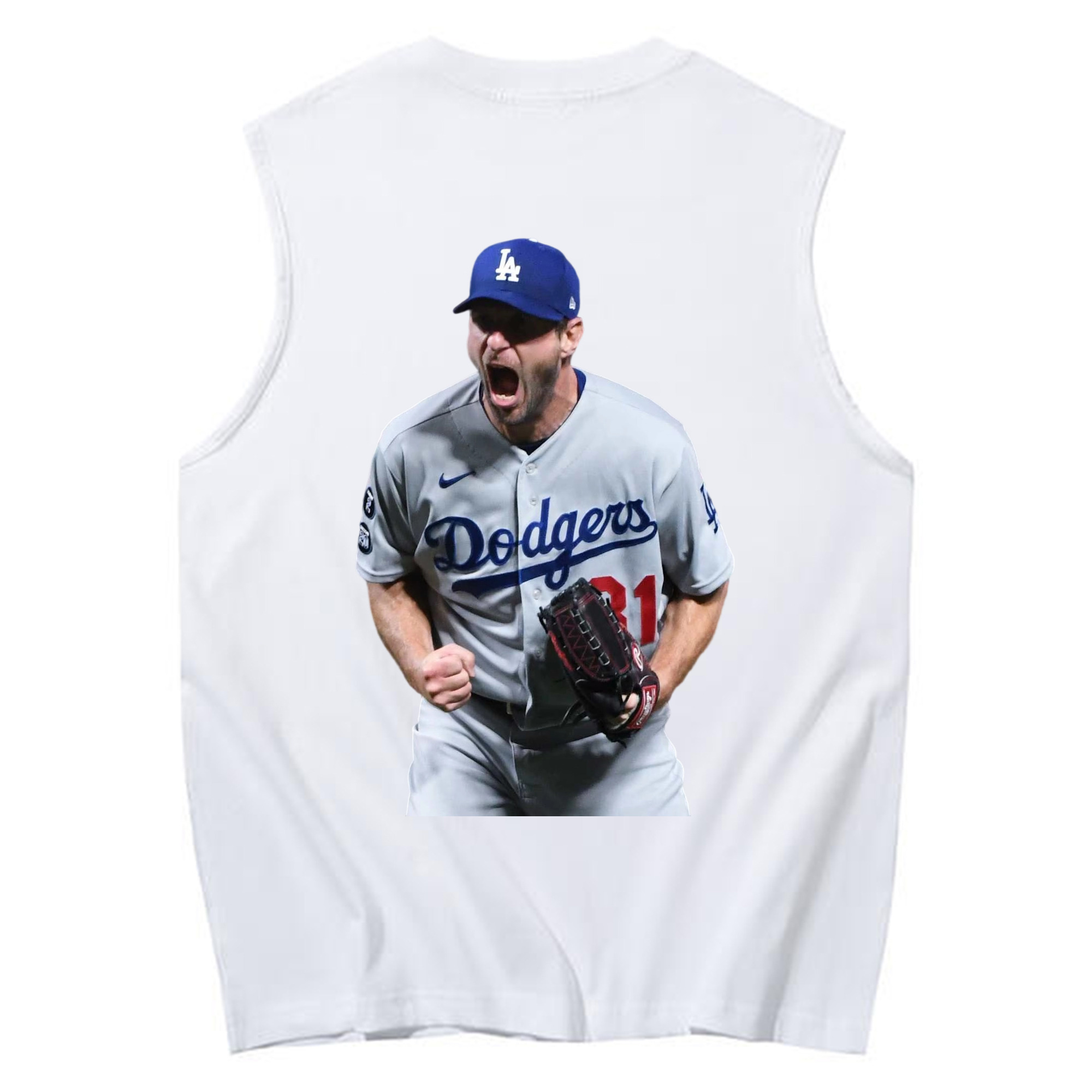  230g Pure Cotton Tank Top With Back Heat Transfer Print – Soft, Lightweight, Fitted Design – Stylish & Comfortable Casual Wear For Sports & Everyday Use