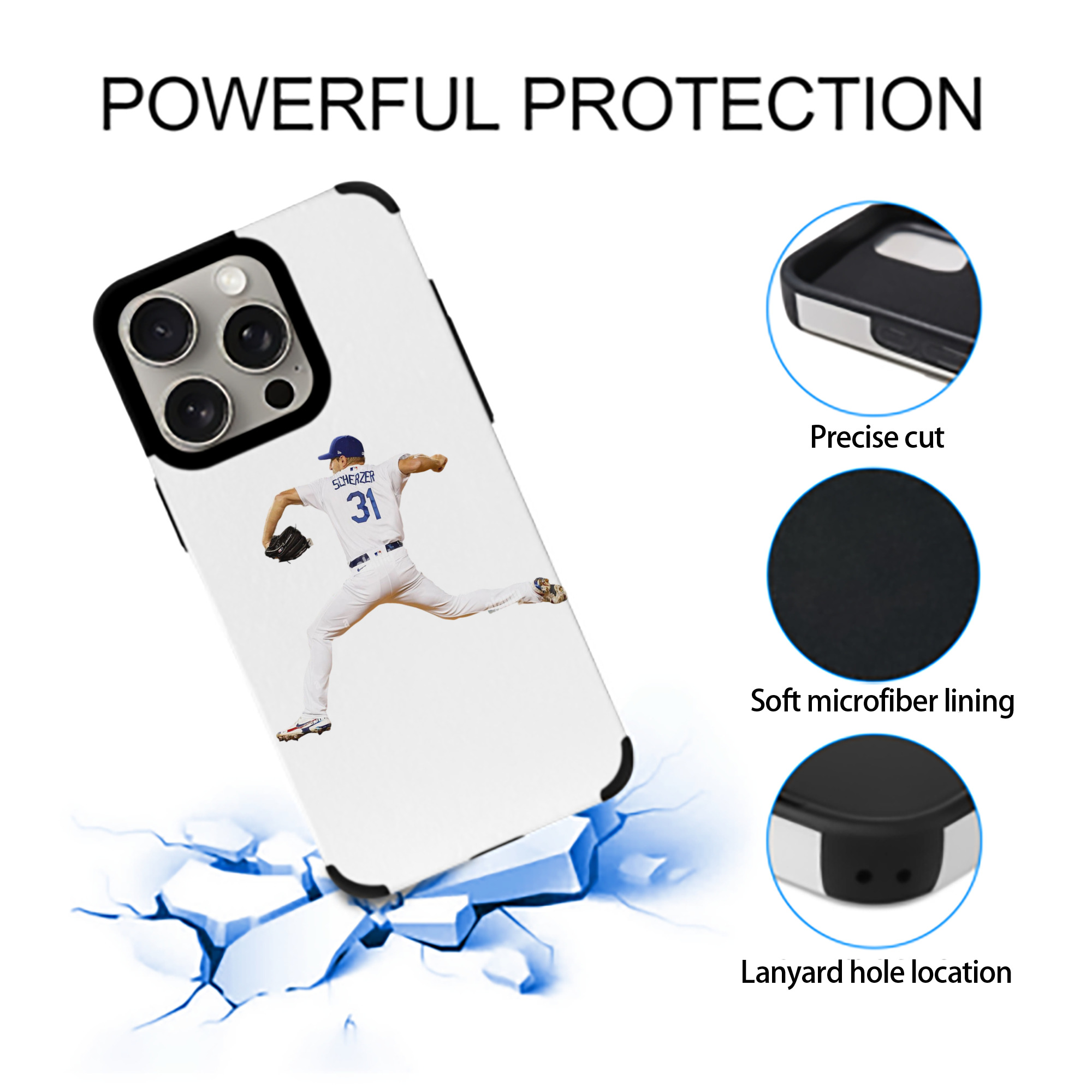  IPhone 15 Pro Max PU Leather Case – Soft Lining, 360° Protection – Precise Fit, 3D Buttons, Easy Charging – Anti-Yellowing, Easy To Clean