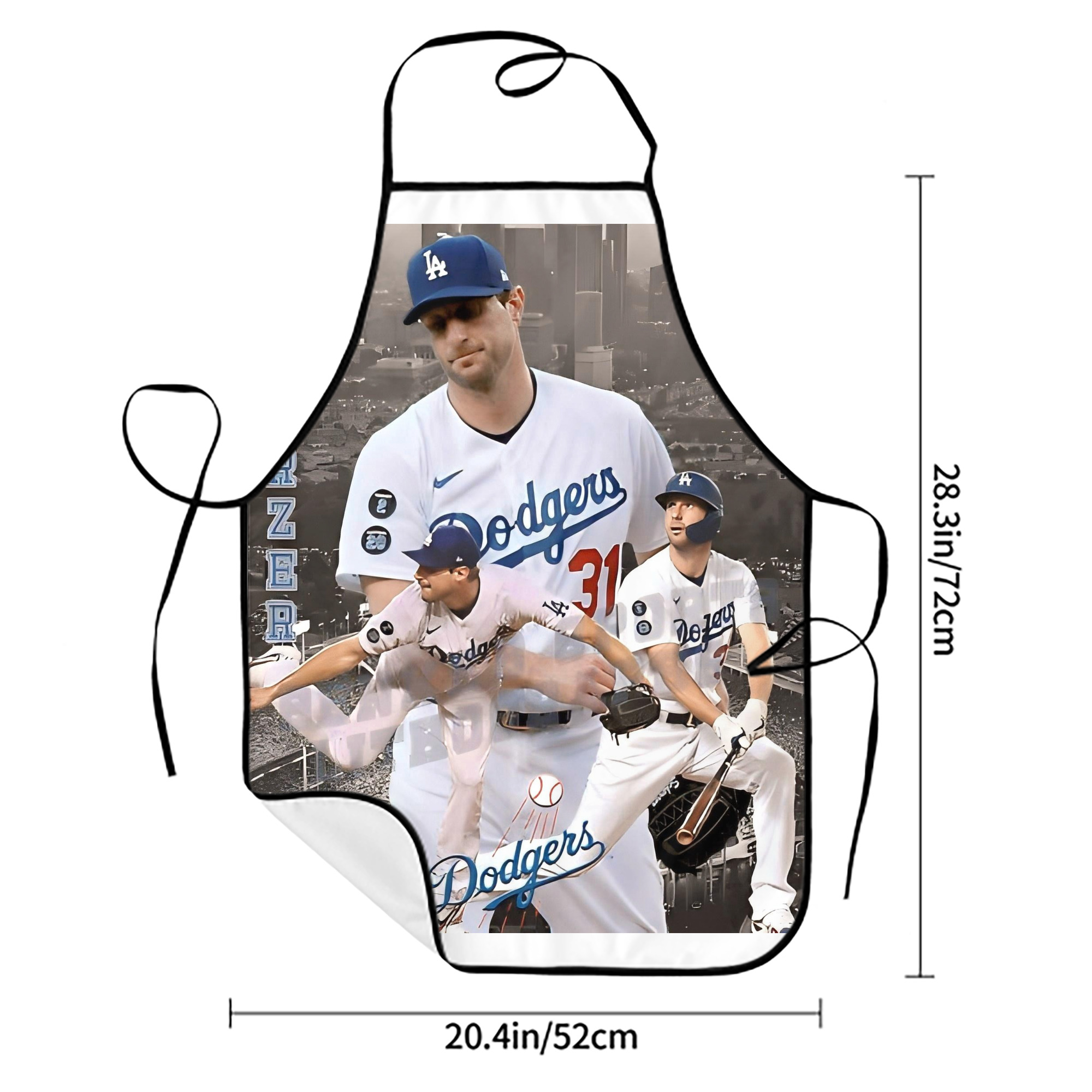  Stain-Resistant Polyester Apron With Pocket – Full Print, Waterproof, Anti-Wrinkle, Anti-Pilling – Ideal For Kitchen, BBQ, Restaurant, Salon & More