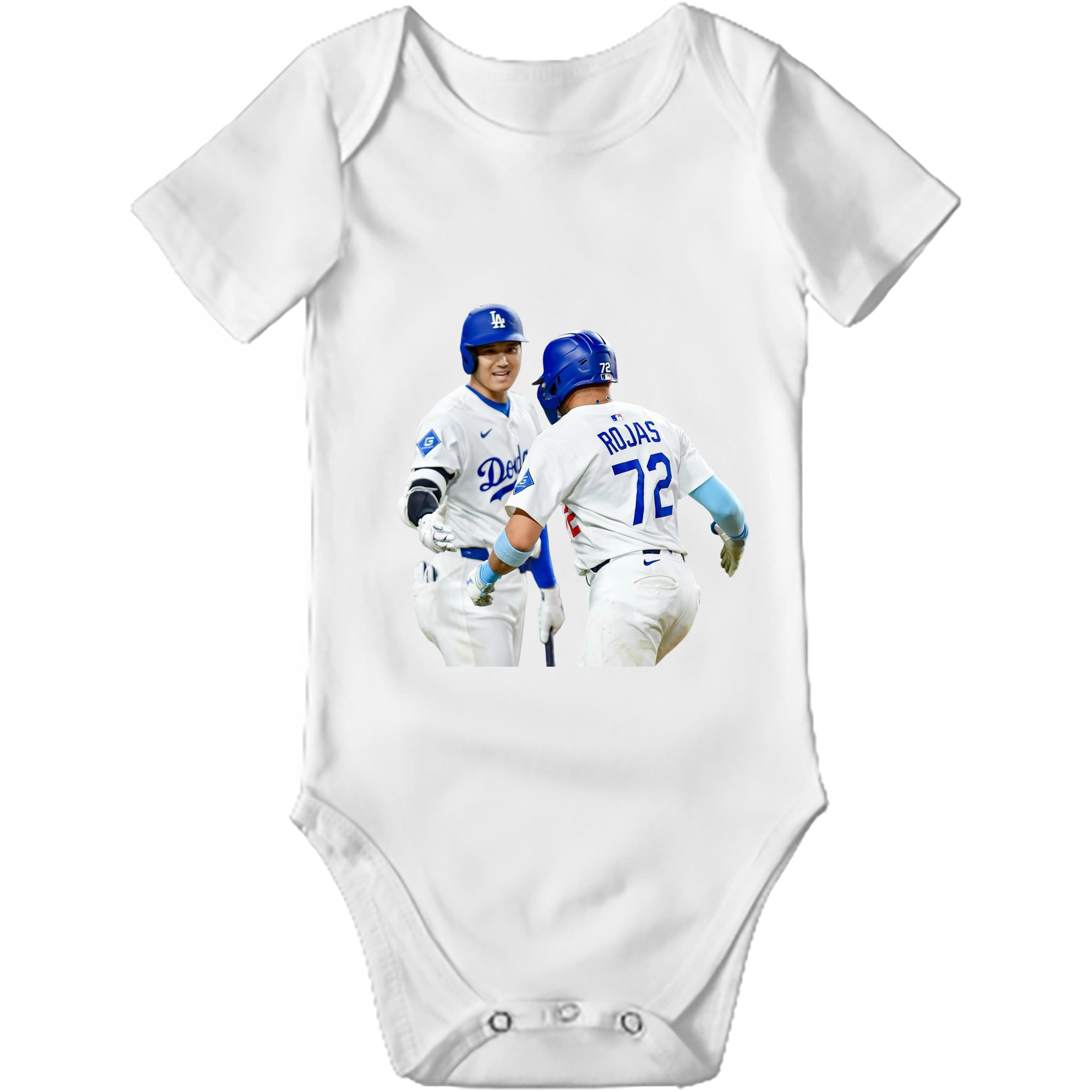  Baby Short Sleeve Romper – 100% Cotton Soft & Breathable Digital Print Onesie With Easy Snap Closure And Envelope Shoulder – Comfortable For Daily Wear & Travel