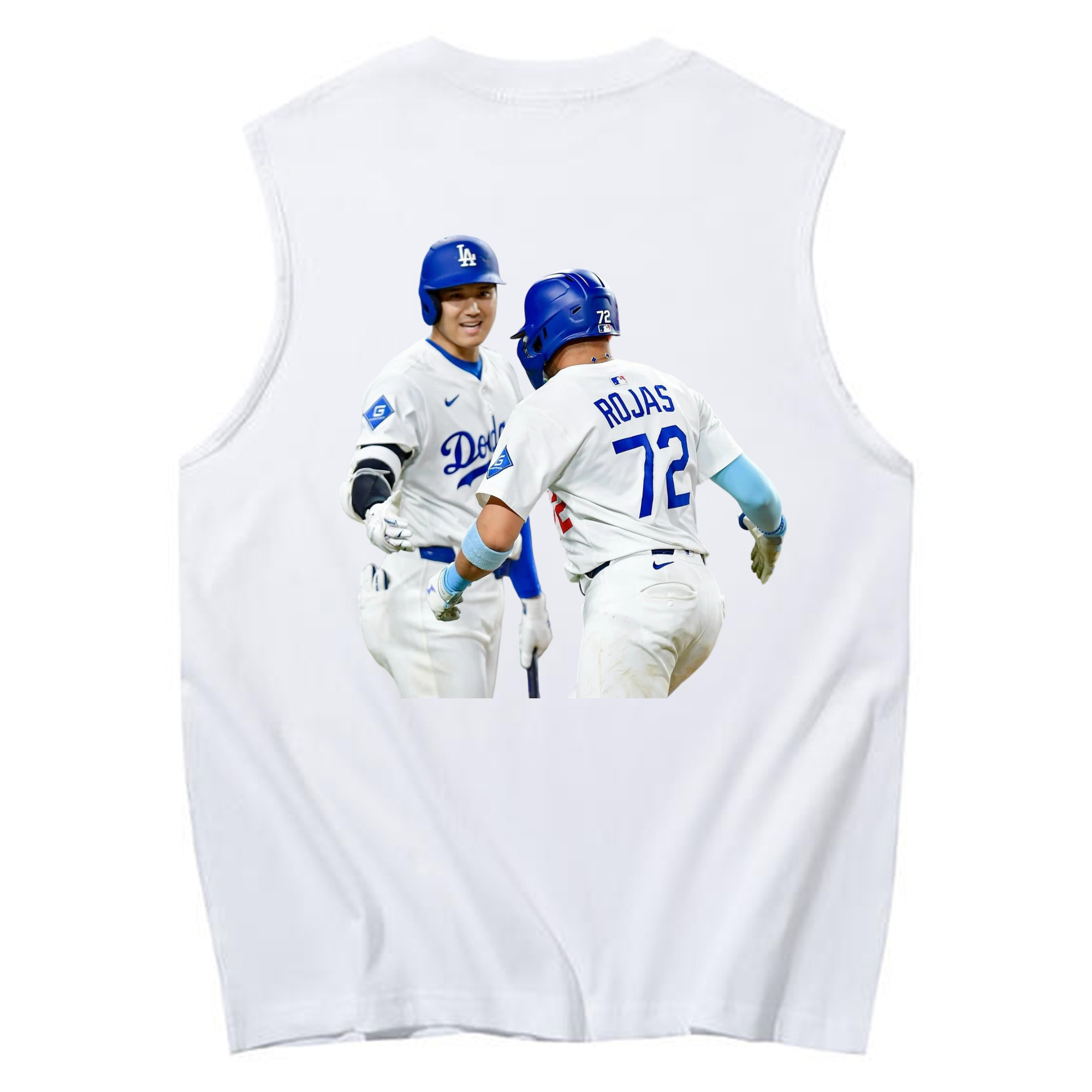  230g Pure Cotton Tank Top With Back Heat Transfer Print – Soft, Lightweight, Fitted Design – Stylish & Comfortable Casual Wear For Sports & Everyday Use