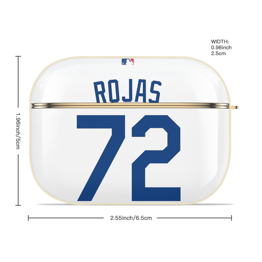  Luxury Gold AirPods Pro Case With Keychain, Flexible PC Material, Full Protection, Precise Cutouts, Anti-Fingerprint, Washable, Durable Design