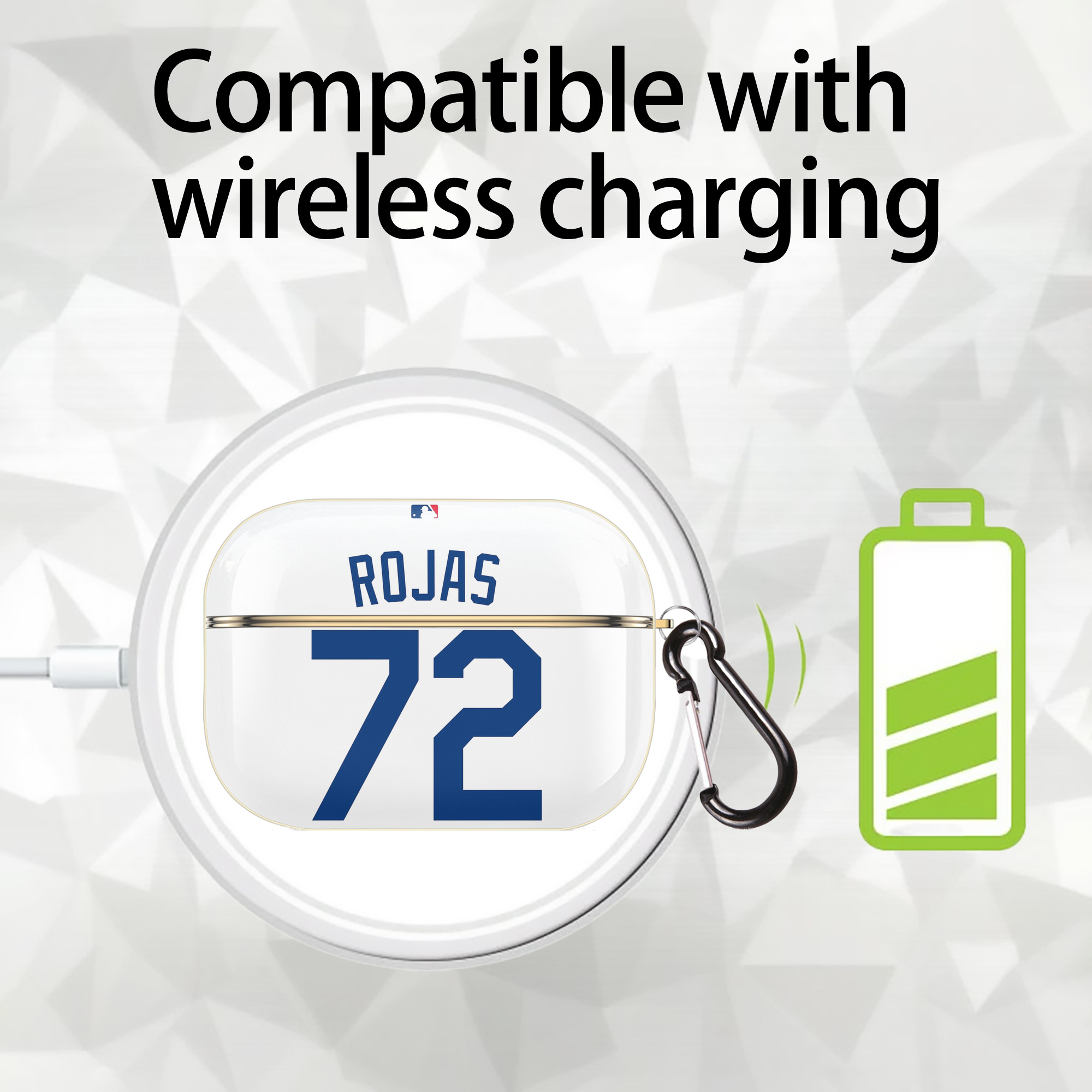  Luxury Gold AirPods Pro Case With Keychain, Flexible PC Material, Full Protection, Precise Cutouts, Anti-Fingerprint, Washable, Durable Design