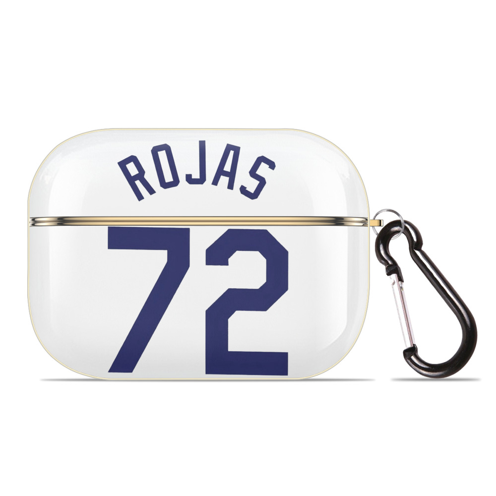  Luxury Gold AirPods Pro Case With Keychain, Flexible PC Material, Full Protection, Precise Cutouts, Anti-Fingerprint, Washable, Durable Design