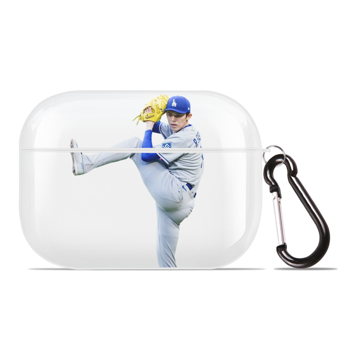  AirPods Pro Hard Case White With Keychain, Durable Flexible PC, Precise Cutouts, Anti-Fingerprint, Yellowing & Scratch Resistant, Full Protection, Washable