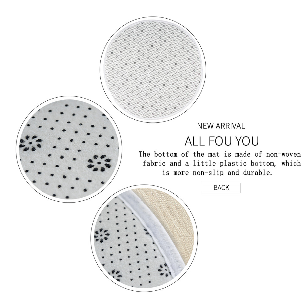 Clayton Kershaw 7 Round Floor Mat – Soft Flannel & High-Density Sponge Core – Non-Slip Dot Backing – Durable Stitched Edges – Quick-Dry & Breathable – Perfect For Home, Bathroom & Living Room