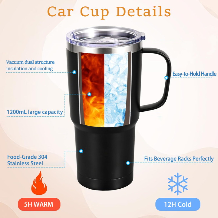 Clayton Kershaw  1 40oz Handle Car Cup With Crystal Sticker Design – Durable Stainless Steel Travel Mug With Reusable Straw – Double Wall Insulated