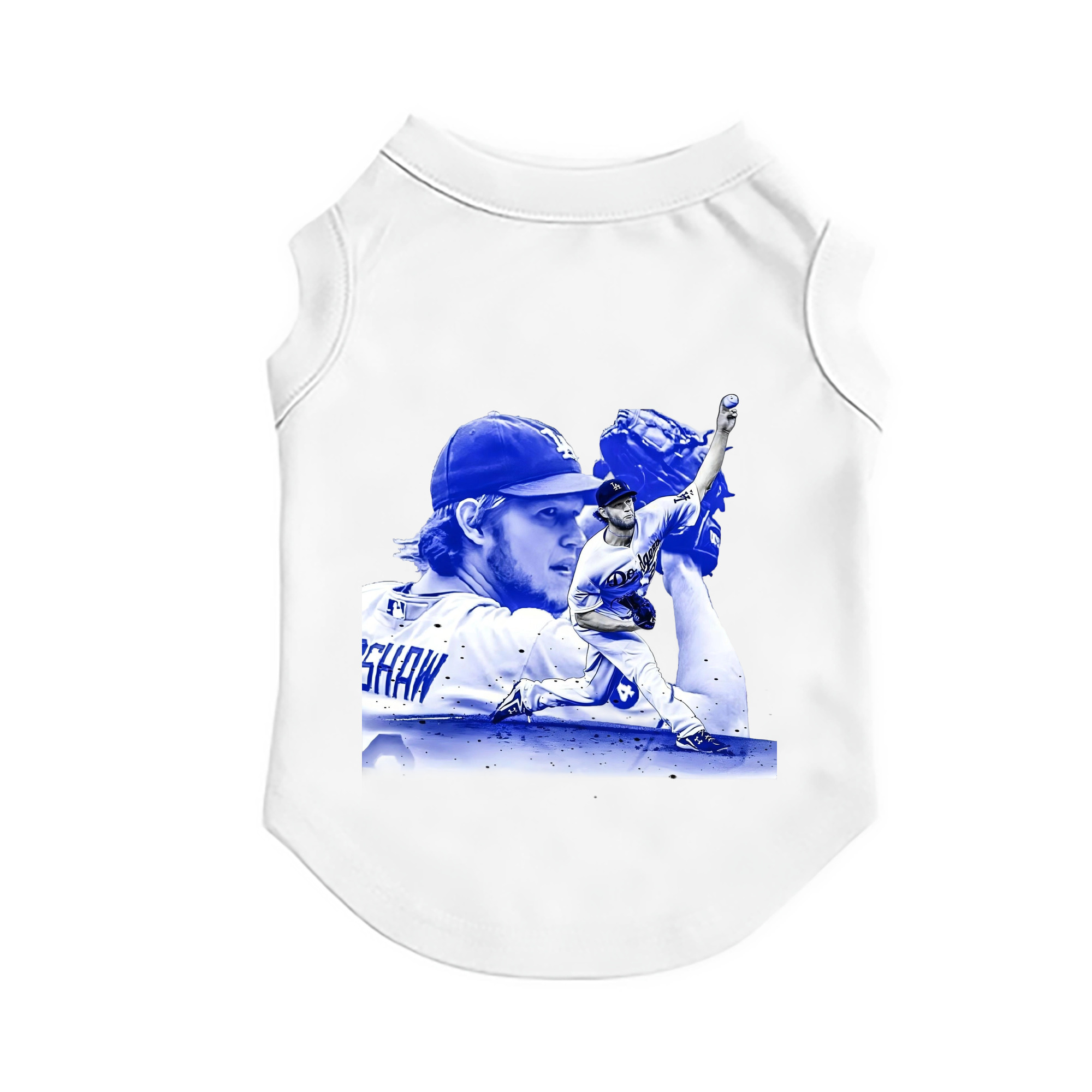 Clayton Kershaw 3 Pet Vest – Durable Polyester With Heat Transfer Print – Comfortable And Stylish