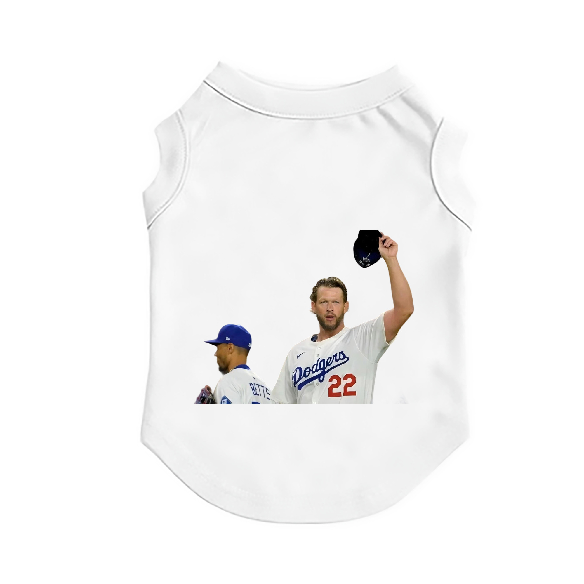 Clayton Kershaw 13 Pet Vest – Durable Polyester With Heat Transfer Print – Comfortable And Stylish