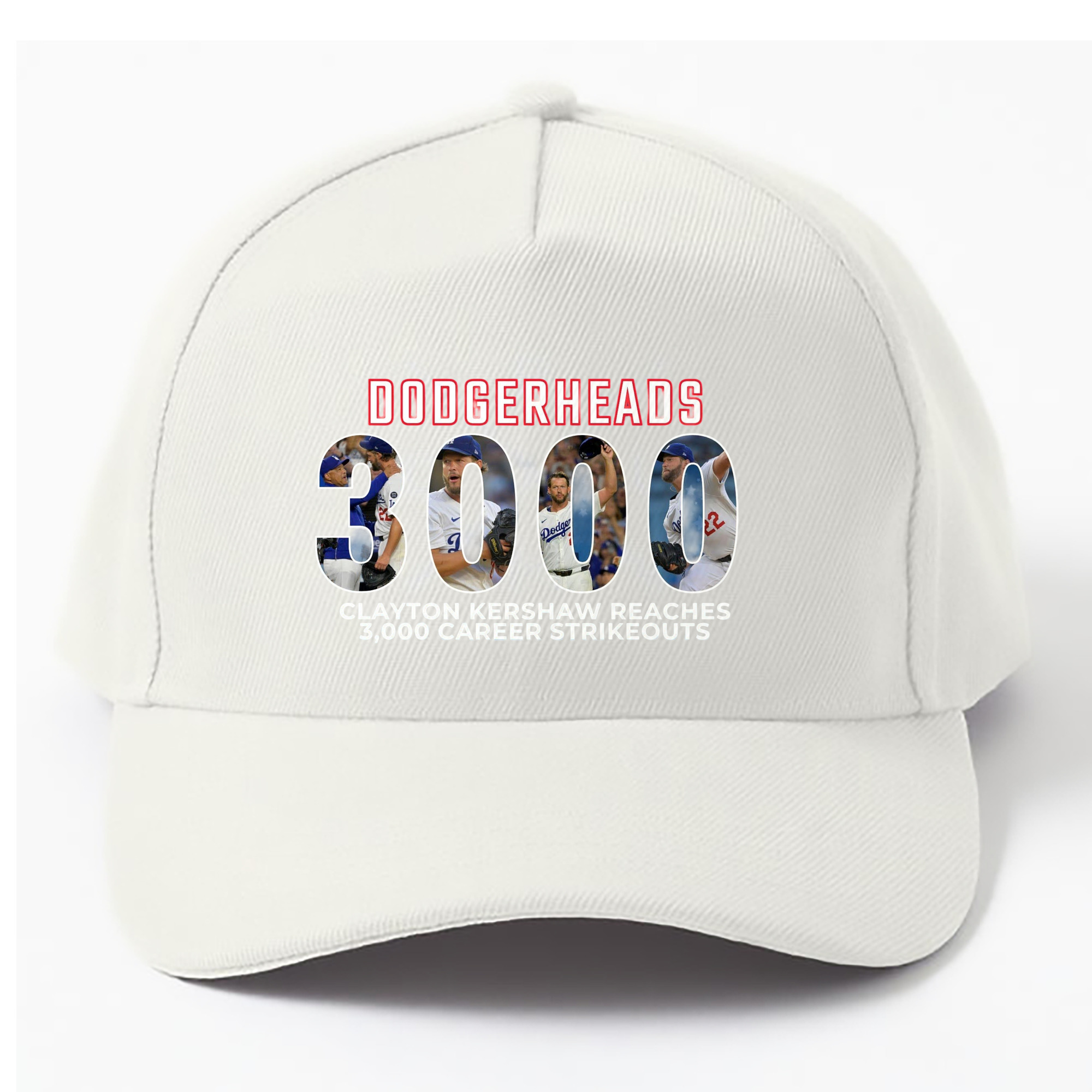 Clayton Kershaw 10 100% Cotton Baseball Cap – Heat Transfer Print – Comfortable, Durable, Perfect For Sports & Everyday Wear