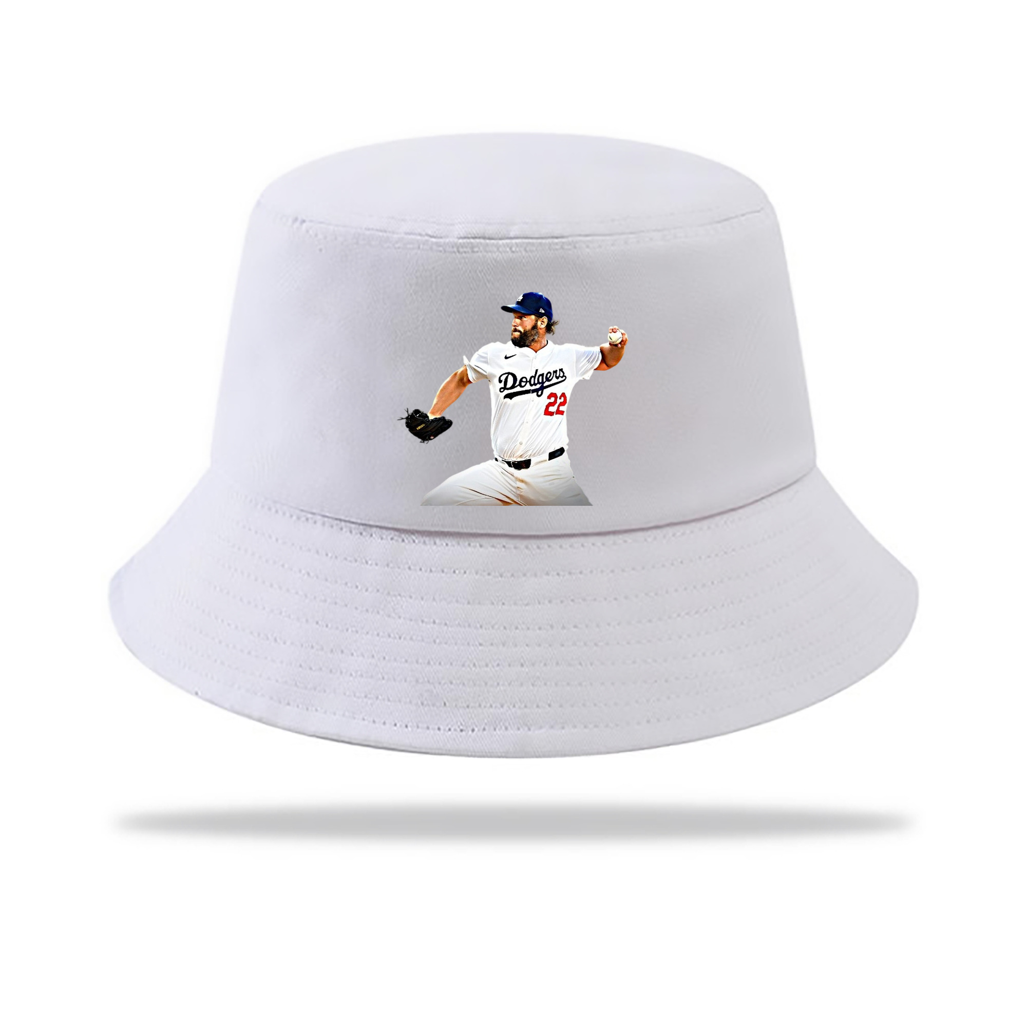 Clayton Kershaw  9 Outdoor Sun Protection Bucket Hat – Lightweight Breathable Knit & Woven Fabric – Ergonomic Wide Brim, Sweat-Absorbent, Stylish & Comfortable For Sports And Everyday Wear