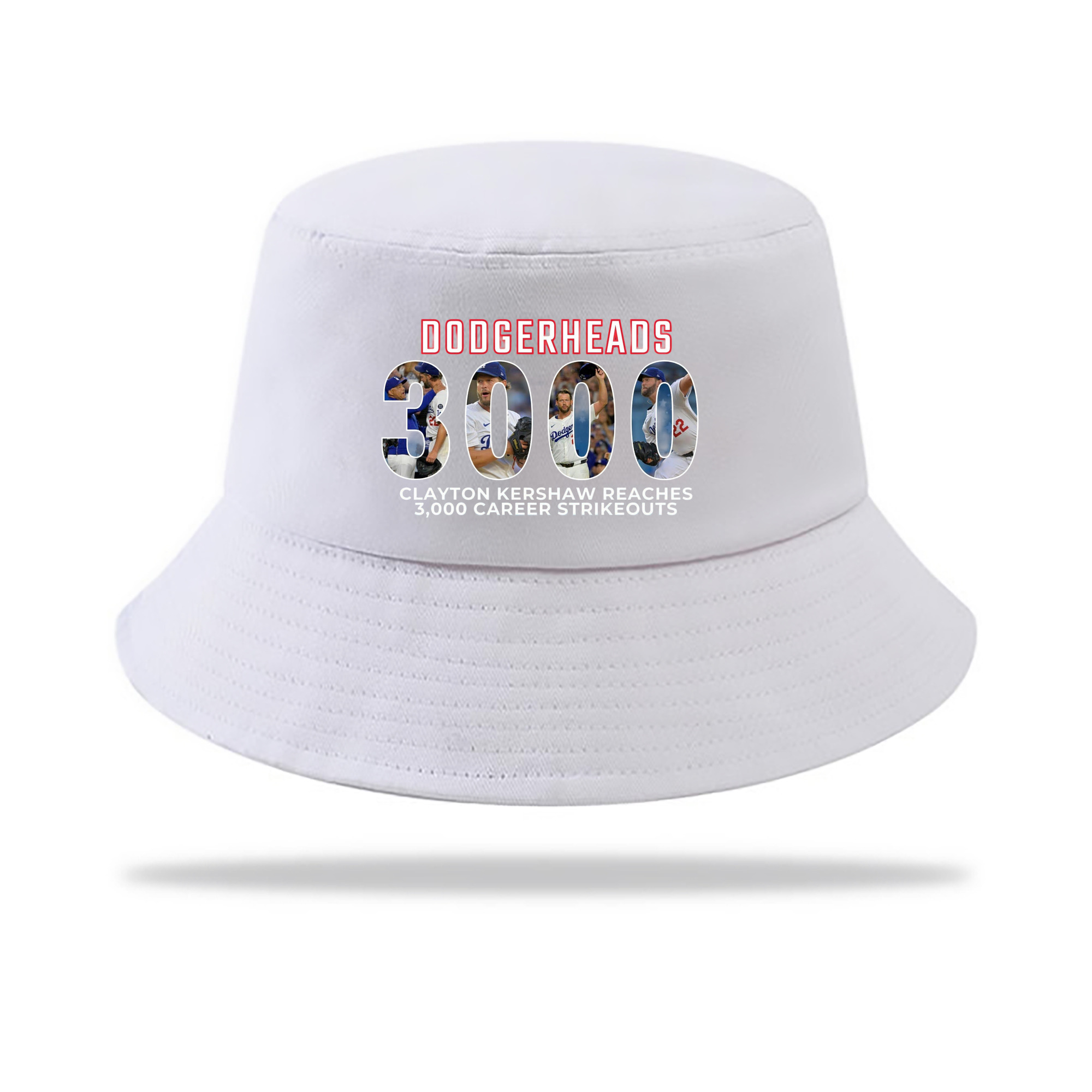 Clayton Kershaw 10 Outdoor Sun Protection Bucket Hat – Lightweight Breathable Knit & Woven Fabric – Ergonomic Wide Brim, Sweat-Absorbent, Stylish & Comfortable For Sports And Everyday Wear