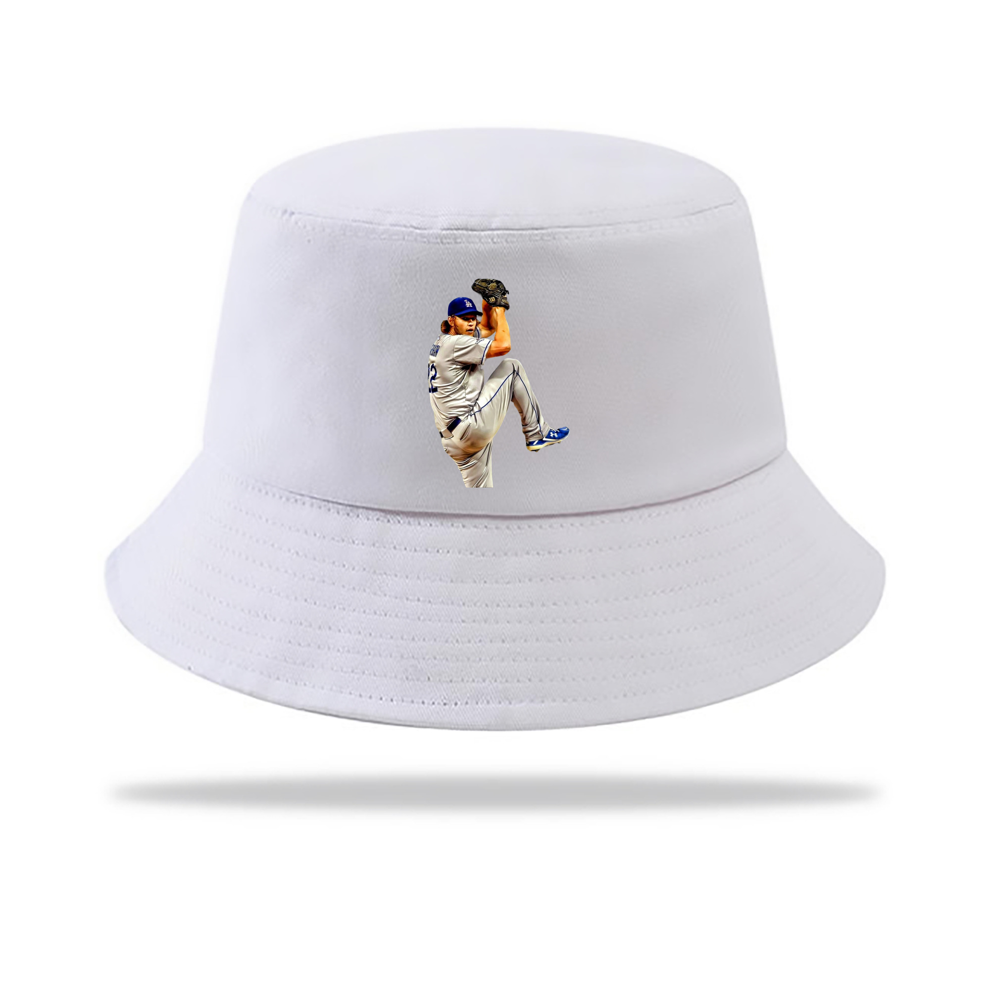 Clayton Kershaw 11 Outdoor Sun Protection Bucket Hat – Lightweight Breathable Knit & Woven Fabric – Ergonomic Wide Brim, Sweat-Absorbent, Stylish & Comfortable For Sports And Everyday Wear