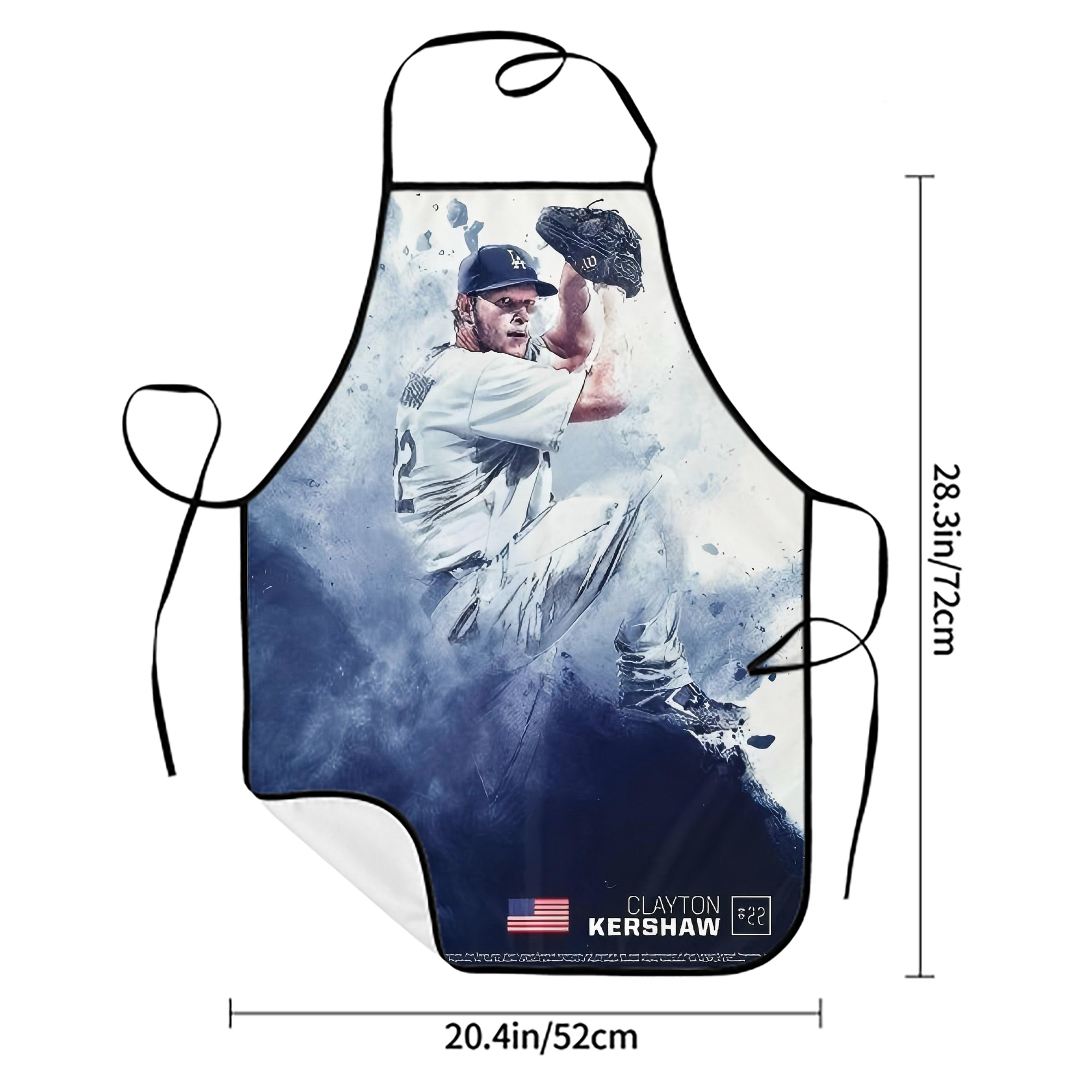 edf598e3c0aac25fbf6537b98a1ec302 Stain-Resistant Polyester Apron With Pocket – Full Print, Waterproof, Anti-Wrinkle, Anti-Pilling – Ideal For Kitchen, BBQ, Restaurant, Salon & More