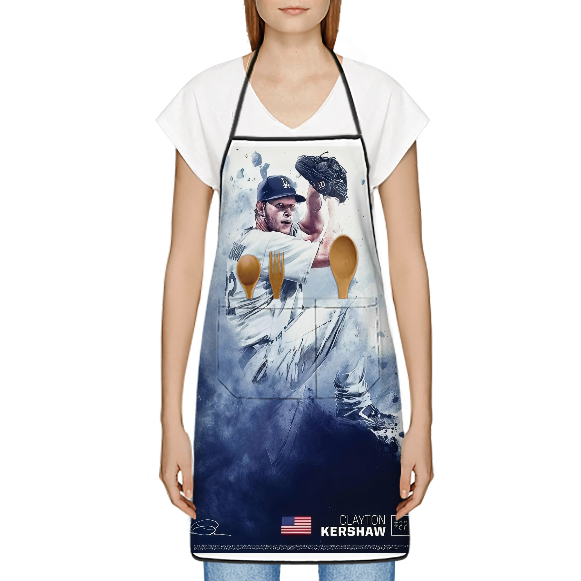 edf598e3c0aac25fbf6537b98a1ec302 Stain-Resistant Polyester Apron With Pocket – Full Print, Waterproof, Anti-Wrinkle, Anti-Pilling – Ideal For Kitchen, BBQ, Restaurant, Salon & More