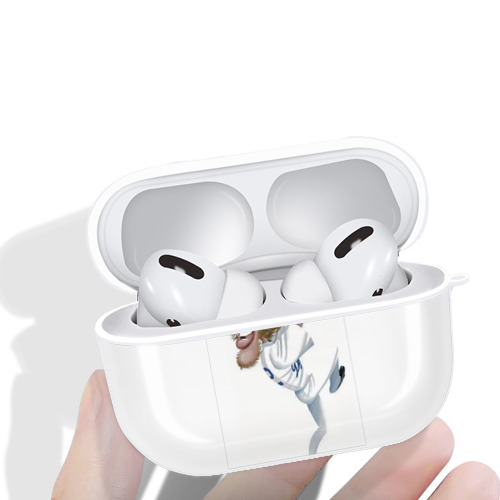 fd09680d6caa3b37cb05d07170557261 AirPods Pro Hard Case White With Keychain, Durable Flexible PC, Precise Cutouts, Anti-Fingerprint, Yellowing & Scratch Resistant, Full Protection, Washable