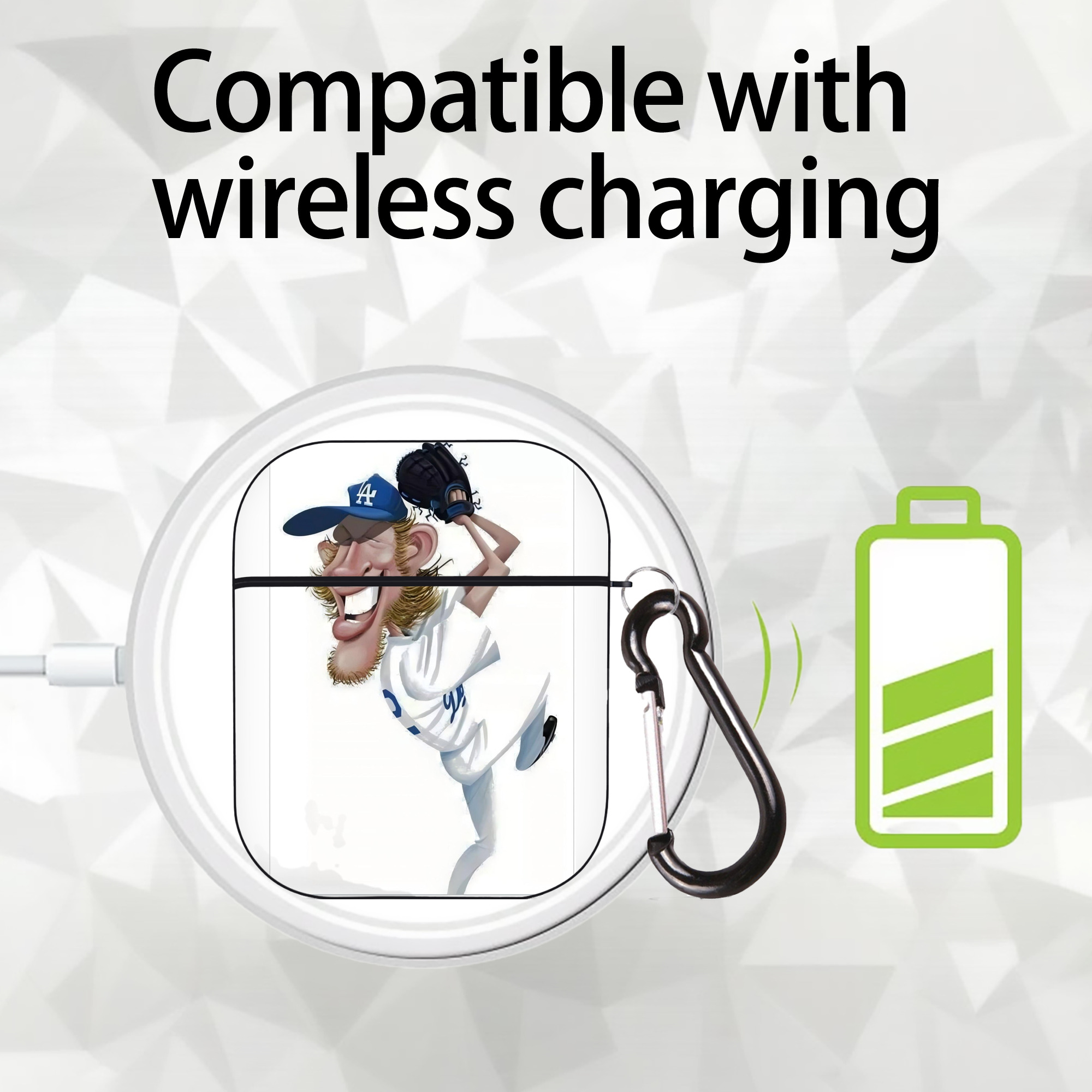 fd09680d6caa3b37cb05d07170557261 AirPods 2 Case Hard Shell Black, Flexible PC Material, Precise Cutouts, Full Protection, Anti-Fingerprint, Washable, Includes Keychain – Durable & Slim Design