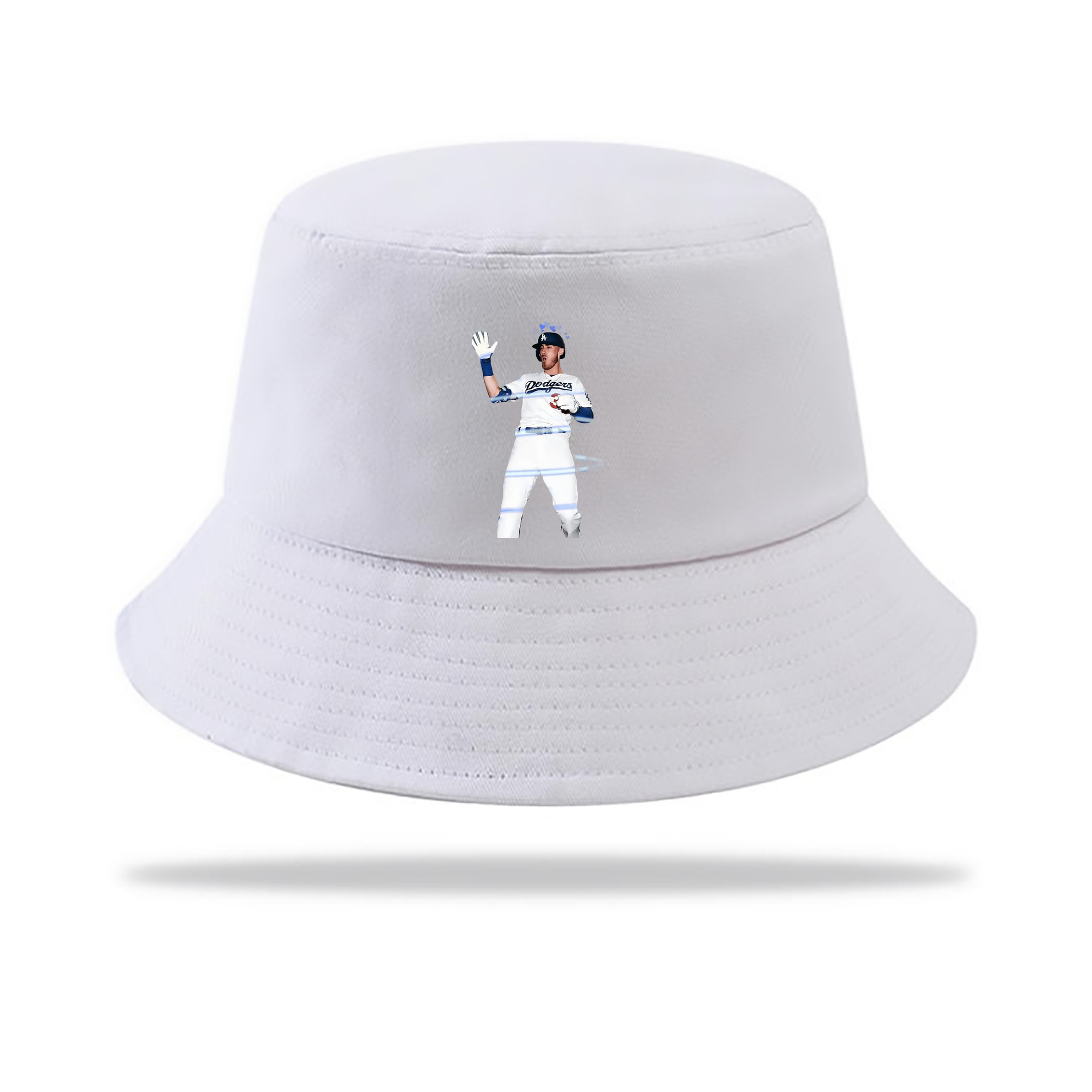 Cody Bellinger 1 Outdoor Sun Protection Bucket Hat – Lightweight Breathable Knit & Woven Fabric – Ergonomic Wide Brim, Sweat-Absorbent, Stylish & Comfortable For Sports And Everyday Wear