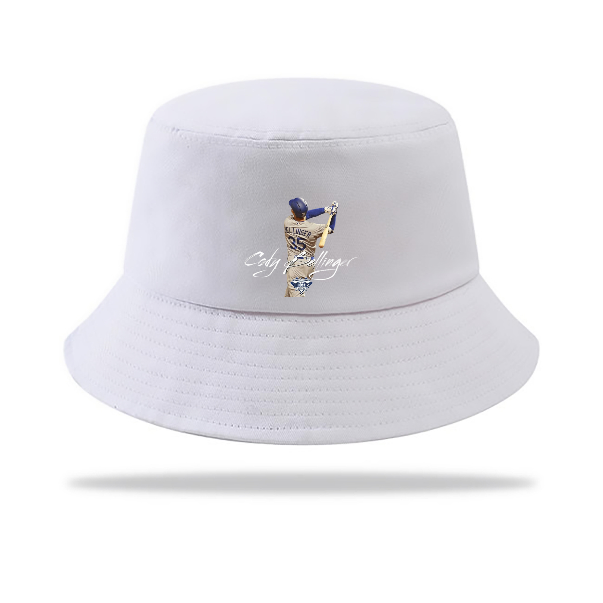 Cody Bellinger 3 Outdoor Sun Protection Bucket Hat – Lightweight Breathable Knit & Woven Fabric – Ergonomic Wide Brim, Sweat-Absorbent, Stylish & Comfortable For Sports And Everyday Wear