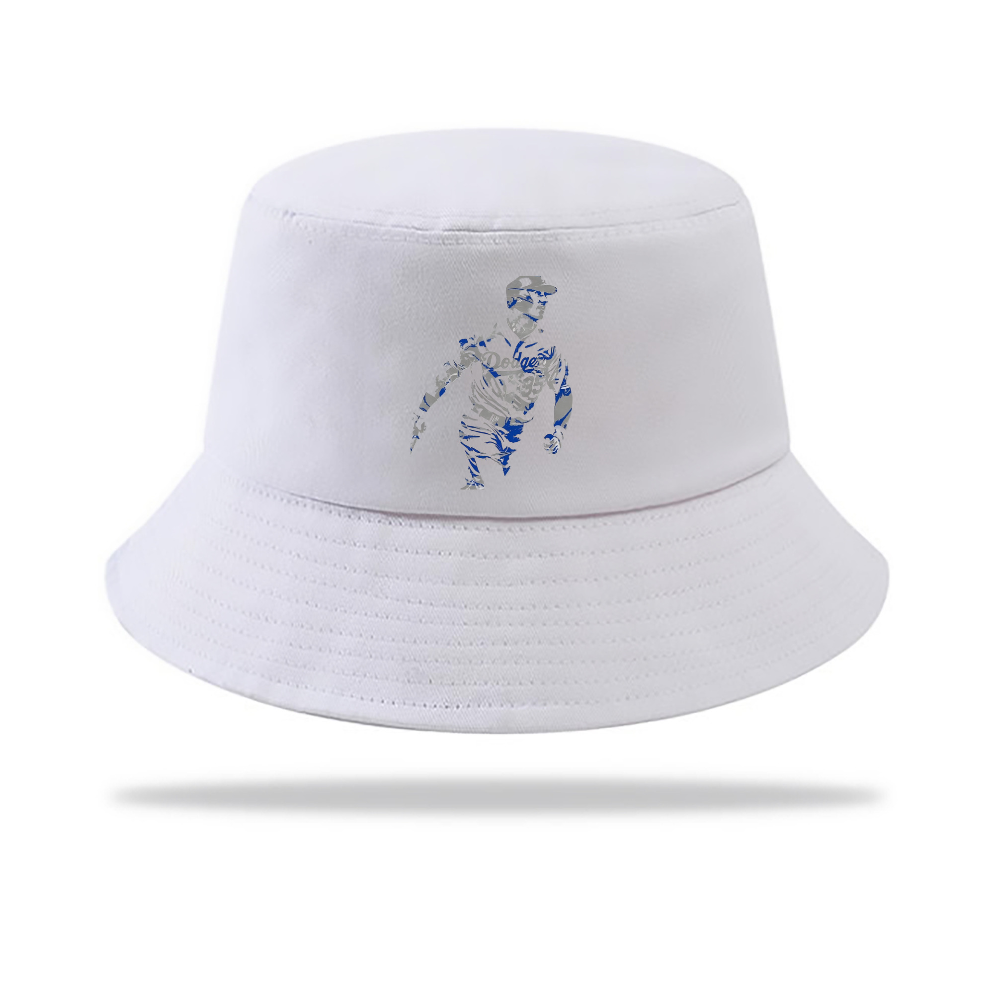 Cody Bellinger 5 Outdoor Sun Protection Bucket Hat – Lightweight Breathable Knit & Woven Fabric – Ergonomic Wide Brim, Sweat-Absorbent, Stylish & Comfortable For Sports And Everyday Wear
