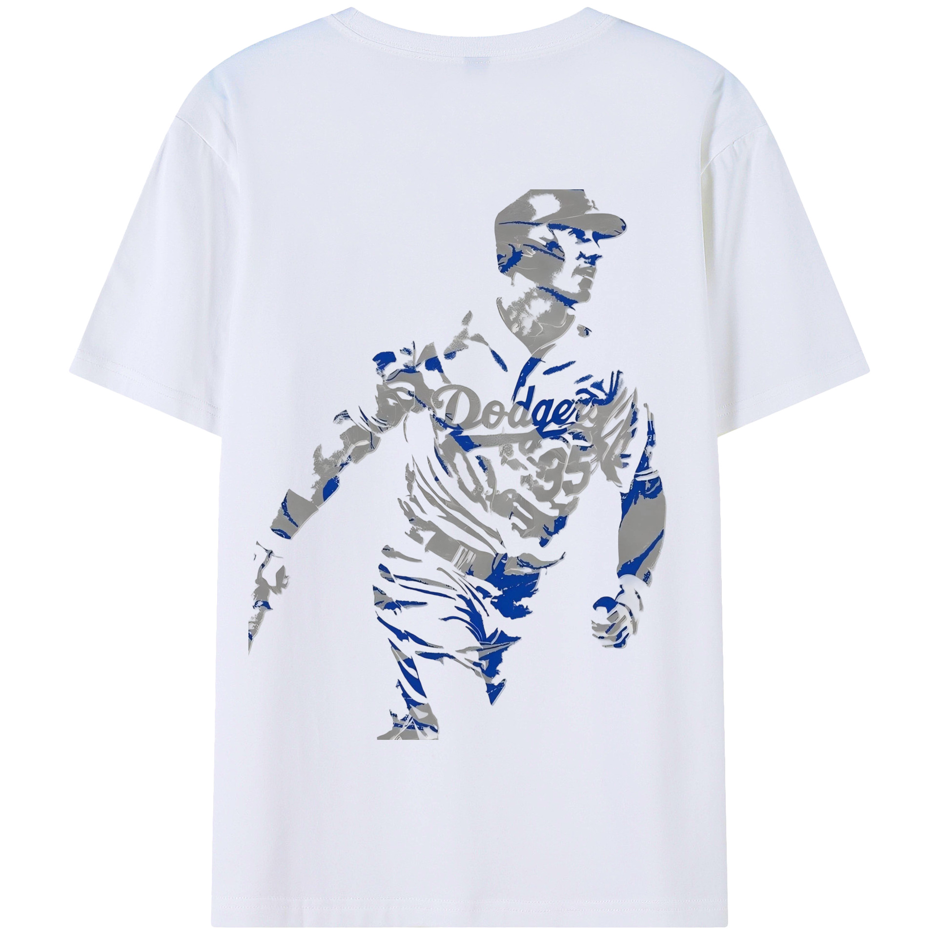 Cody Bellinger 5 180g Combed Cotton T-Shirt With Back Heat Transfer Print – Soft, Lightweight, Fitted Design – Stylish Casual Wear For Sports & Everyday Use
