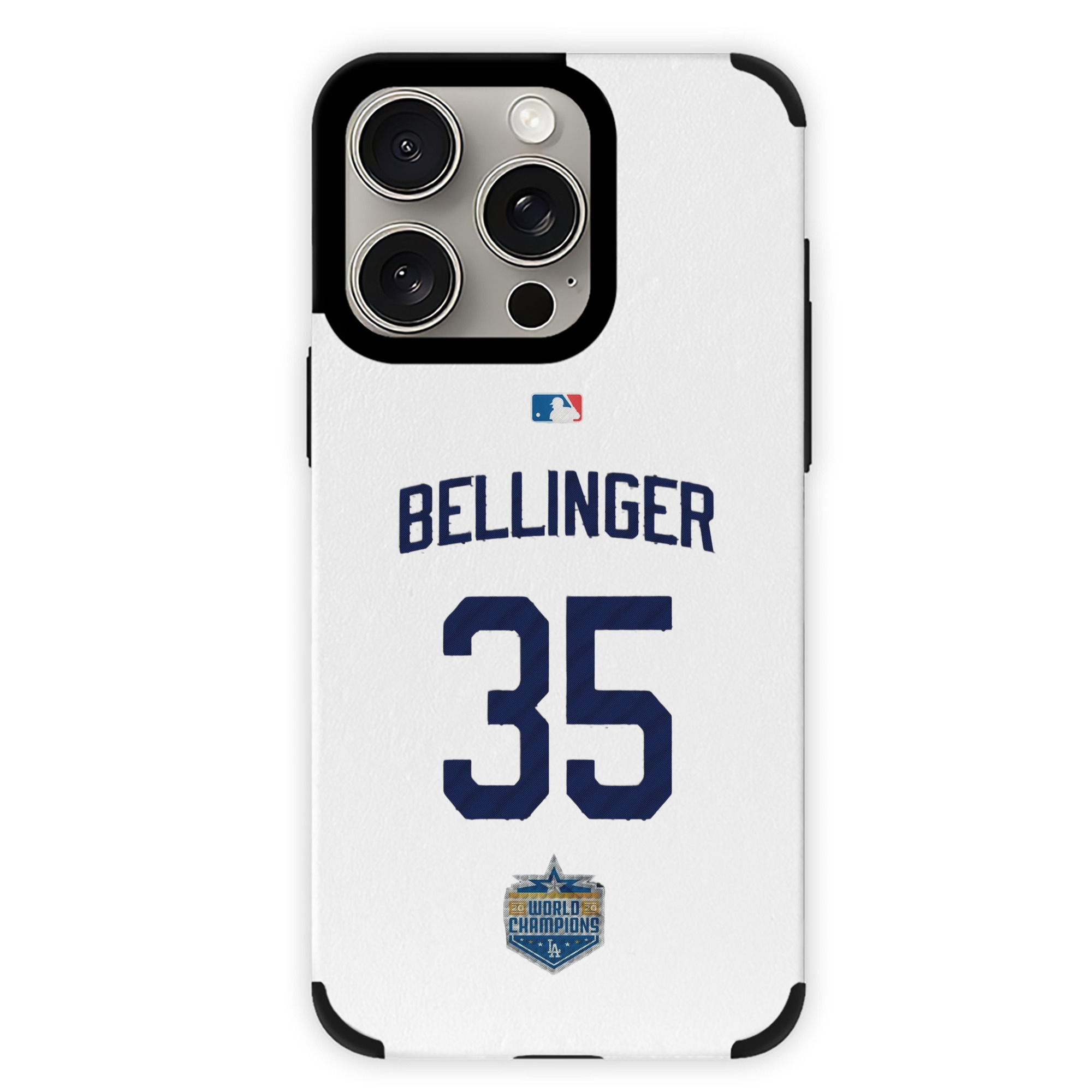 Cody Bellinger 2 IPhone 15 Pro Max PU Leather Case – Soft Lining, 360° Protection – Precise Fit, 3D Buttons, Easy Charging – Anti-Yellowing, Easy To Clean