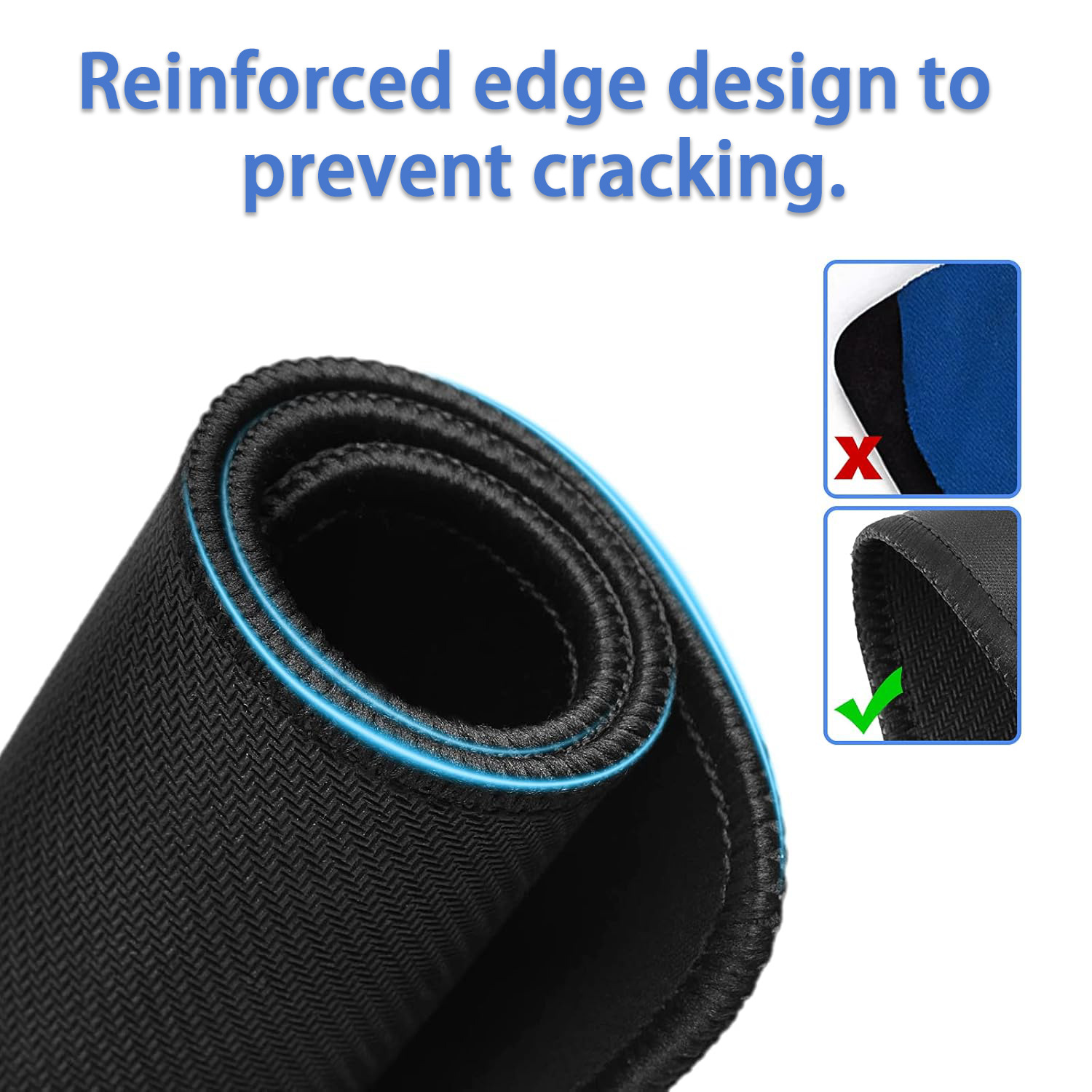 Cody Bellinger 3 Durable Rubber Mouse Pad With Stitched Edges, Waterproof, Non-Slip Surface, Ultra-Thin Design For Gaming, Office