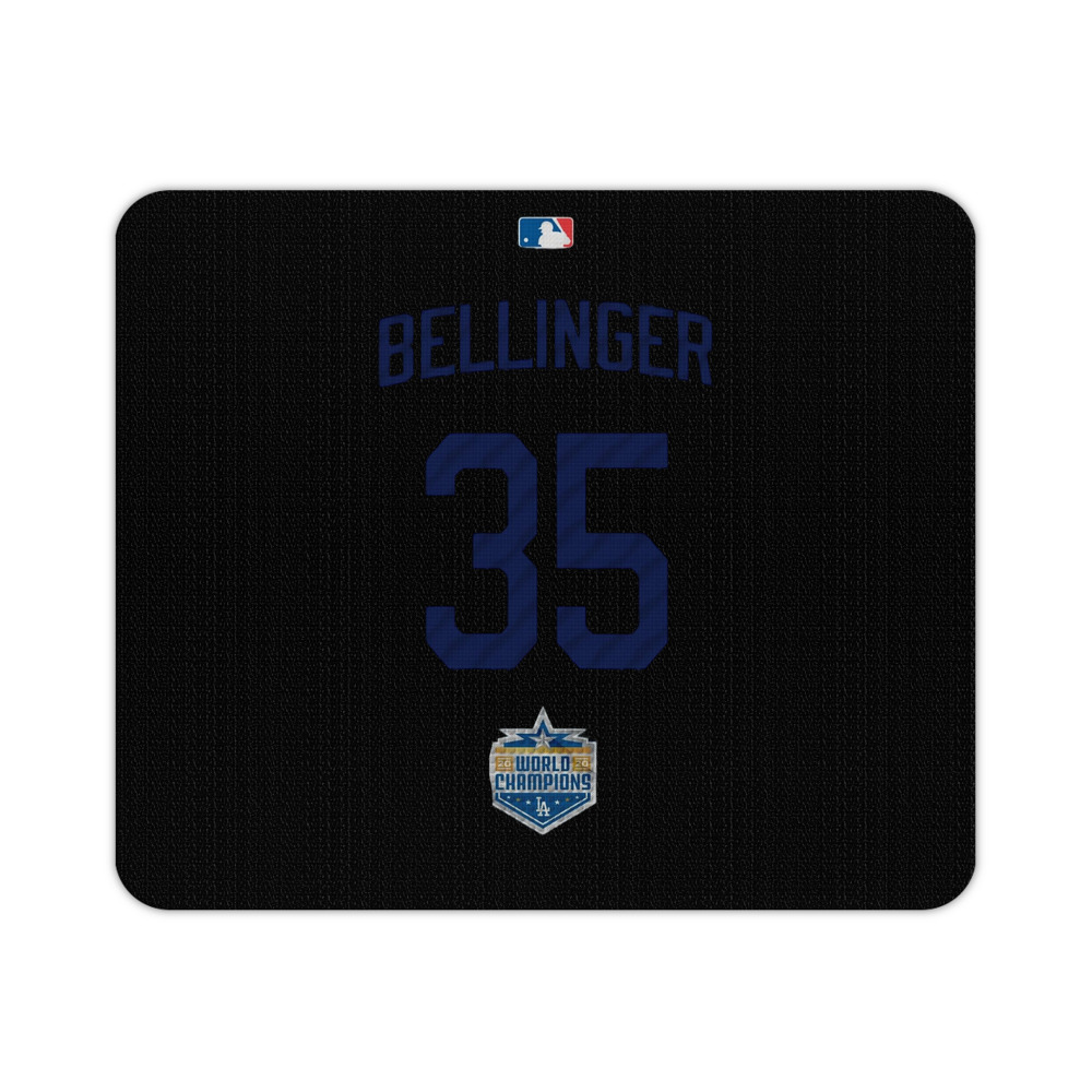 Cody Bellinger 2 Durable Rubber Mouse Pad With Stitched Edges, Waterproof, Non-Slip Surface, Ultra-Thin Design For Gaming, Office
