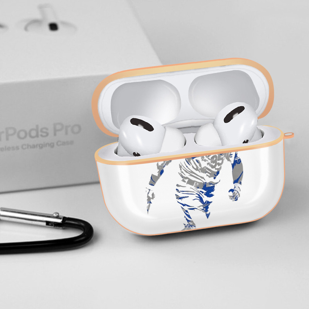 Cody Bellinger 5 AirPods Pro Protective Case Rose Gold, Flexible PC Material, Precise Fit, Anti-Slip Cover, Full Protection, Fingerprint Resistant, Washable With Keychain