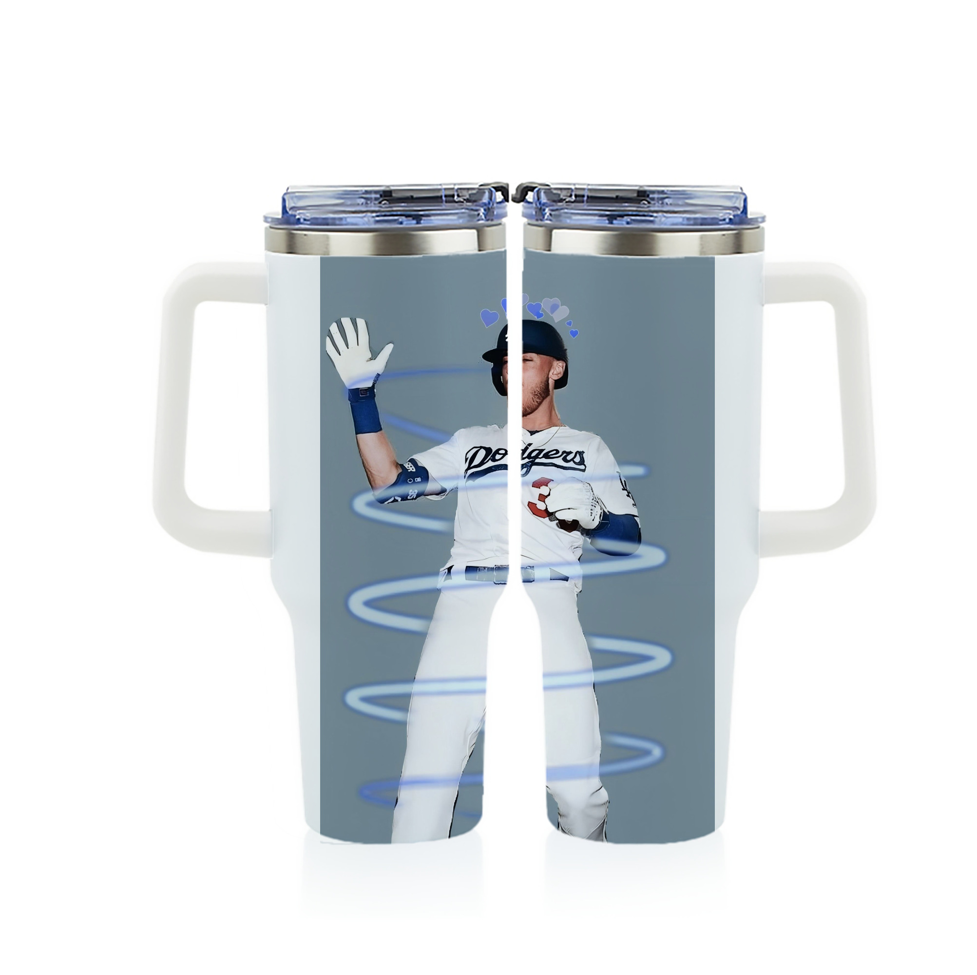 Cody Bellinger 1 40oz Full Wrap Car Tumbler – Durable Stainless Steel Travel Mug With Vibrant UV Print – Double Wall Insulated, Fits Most Car Cup Holders