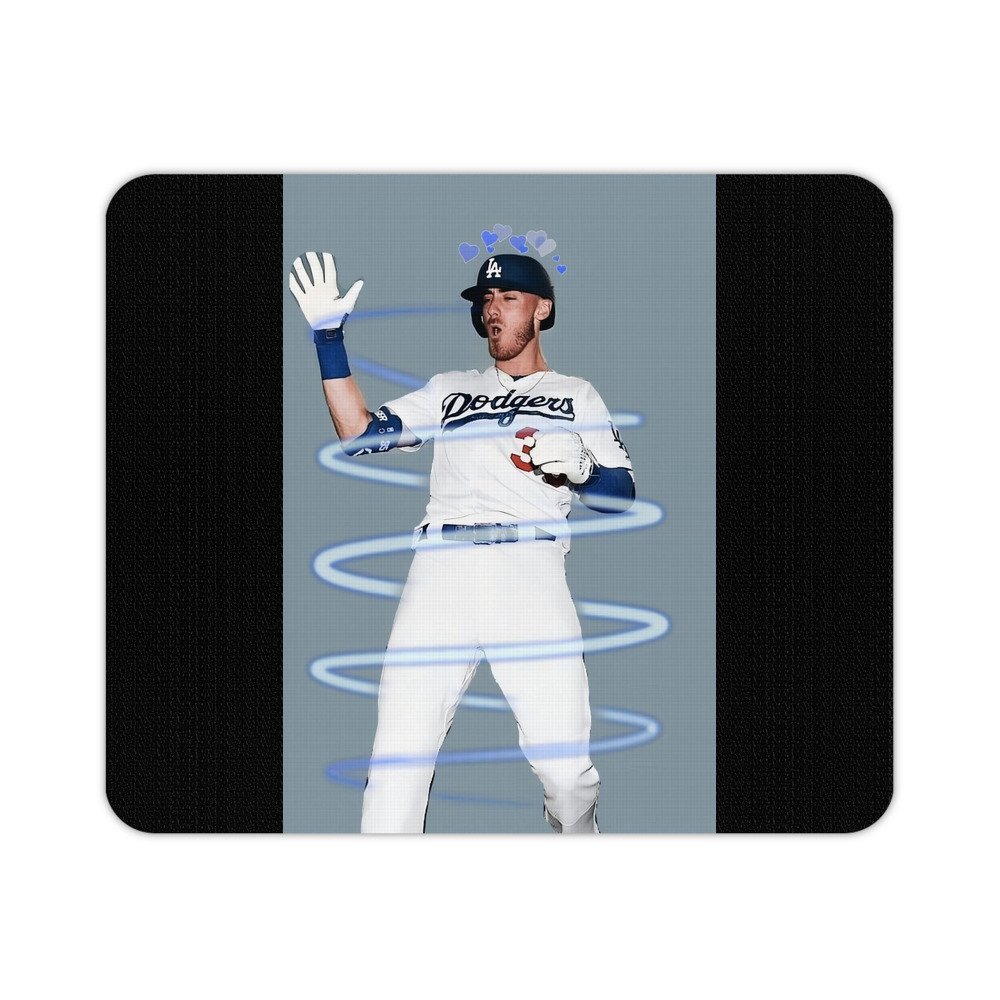 Cody Bellinger 1 Durable Rubber Mouse Pad With Stitched Edges, Waterproof, Non-Slip Surface, Ultra-Thin Design For Gaming, Office